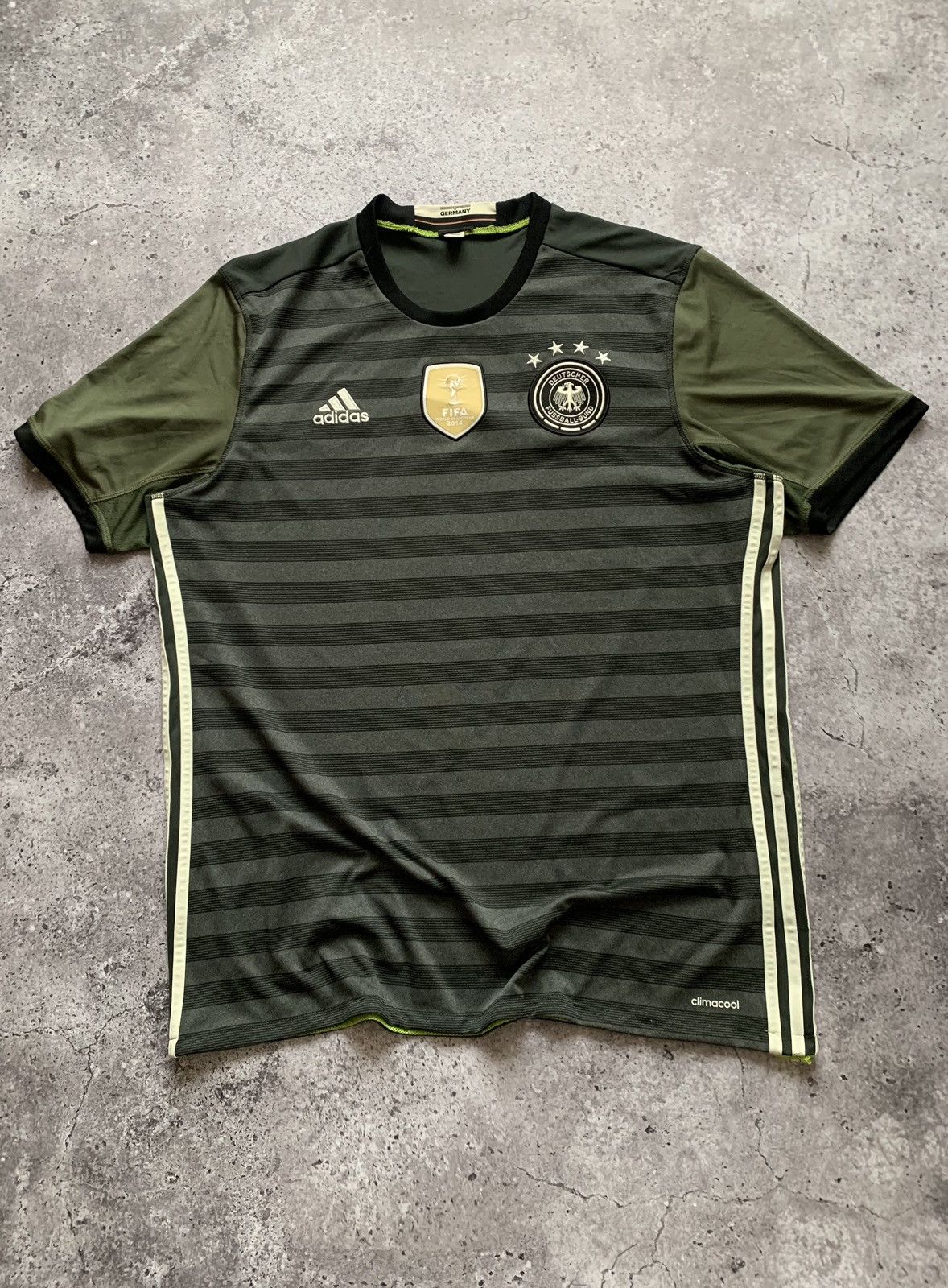 Adidas × Vintage 🔥ADIDAS GERMANY 2016 2017 AWAY SOOCER JERSEY Size US XL / EU 56 / 4 - 1 Thumbnail