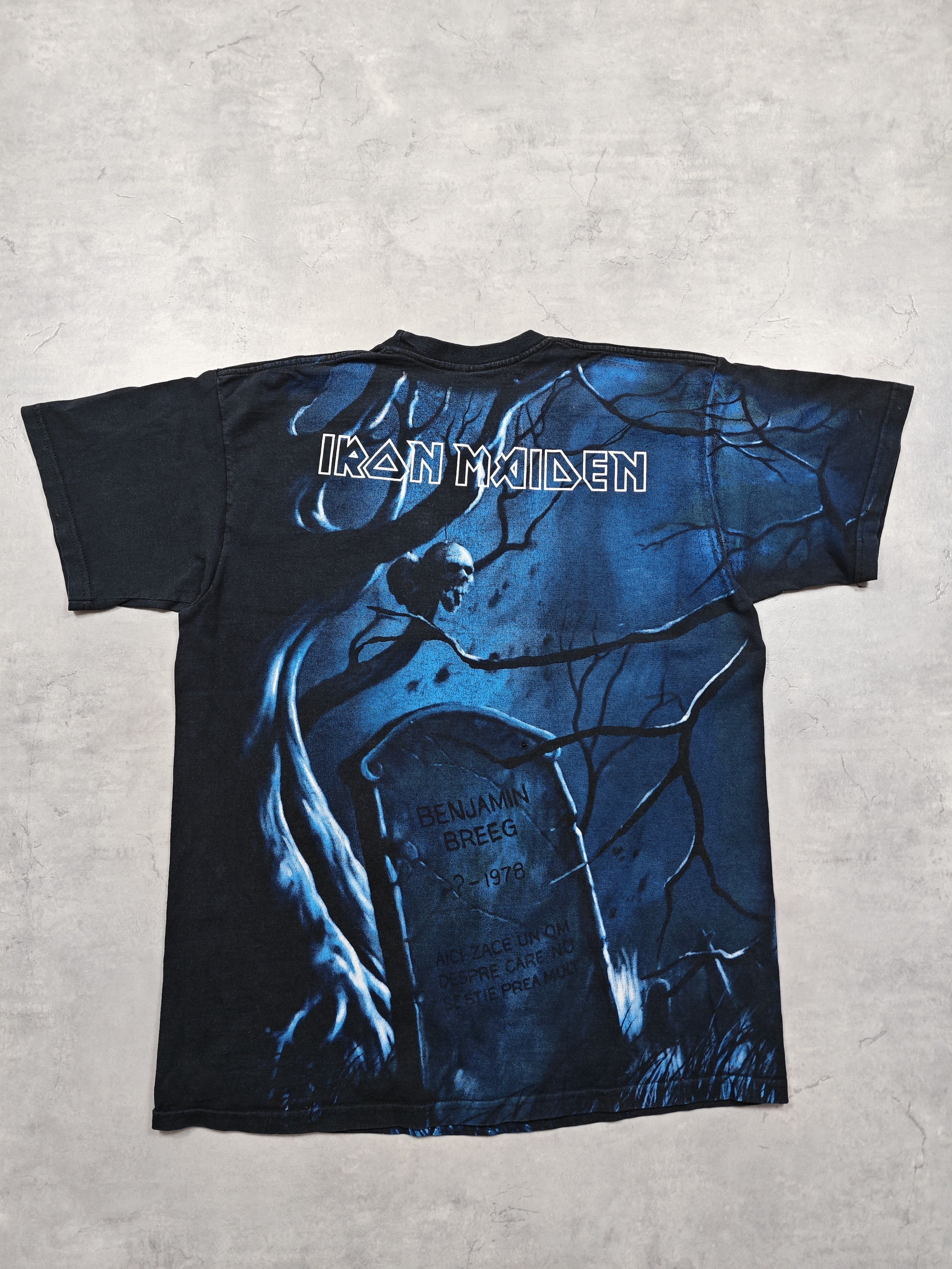 Fruit Of The Loom Iron Maiden Vintage T Shirt Size US L / EU 52-54 / 3 - 4 Thumbnail