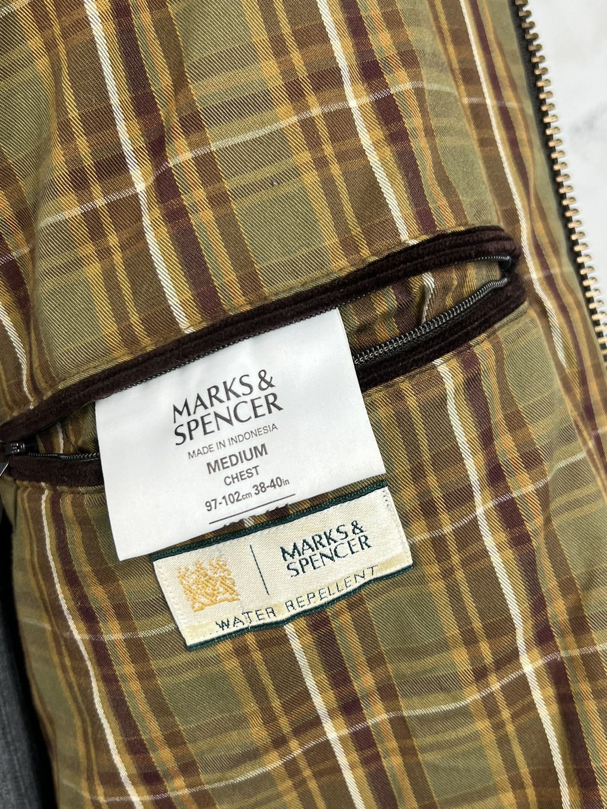 Marks & Spencer Vintage Marks & Spencer Waxed Field Jacket Size M - L Size US M / EU 48-50 / 2 - 13 Thumbnail