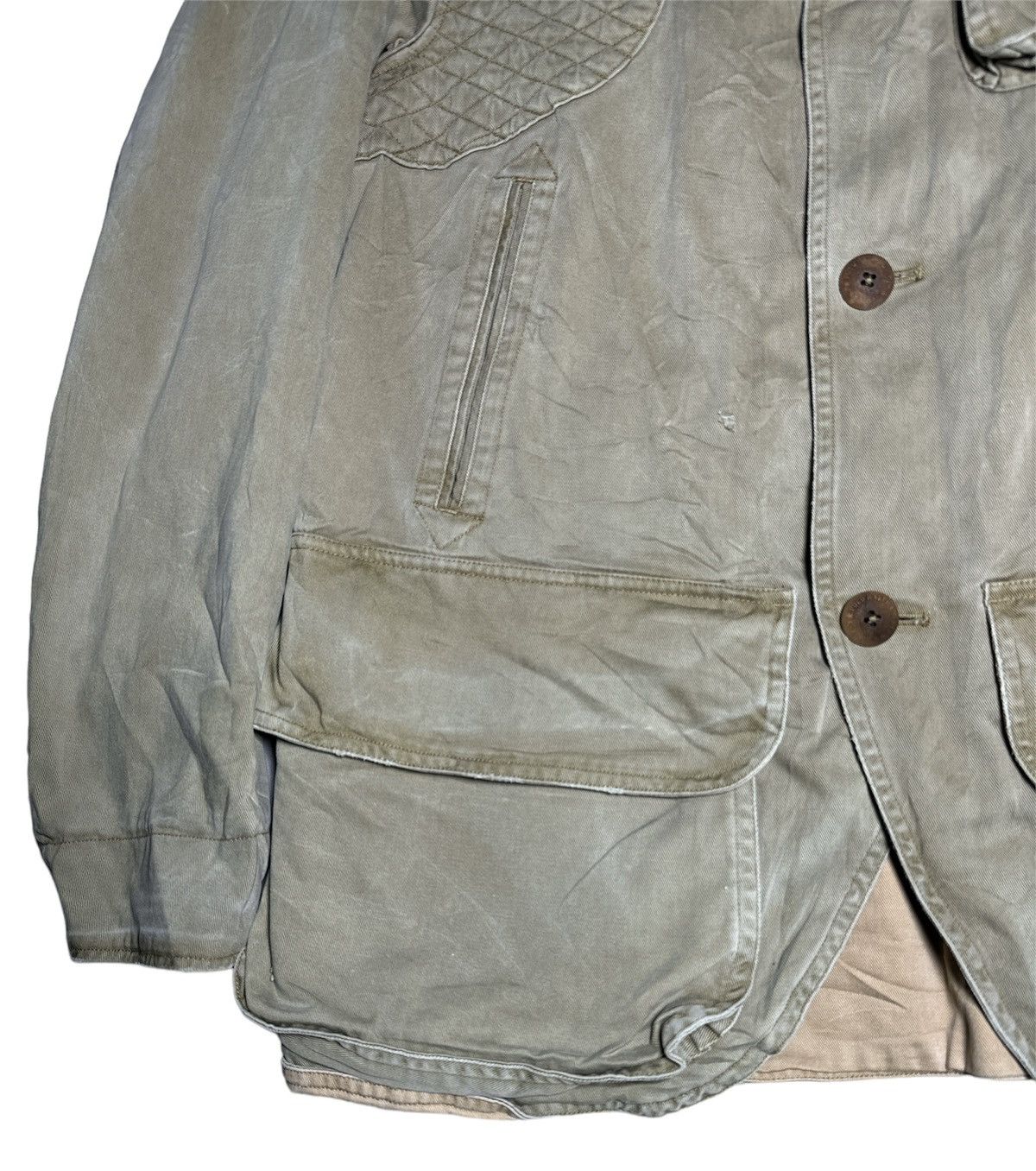 Polo Ralph Lauren × RRL Ralph Lauren Vintage Polo Ralph Lauren Hunting Jacket Size US L / EU 52-54 / 3 - 6 Thumbnail