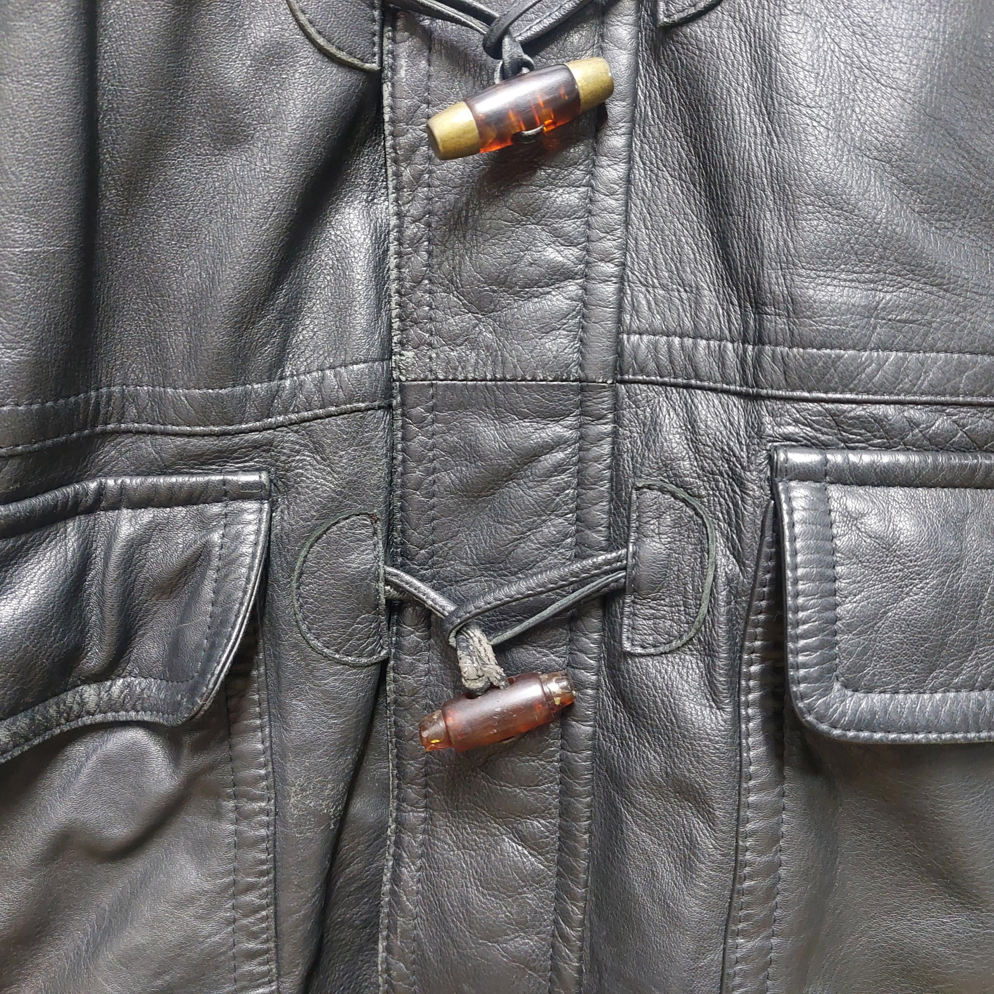 Burberry Burberry Leather Jacket Size US XL / EU 56 / 4 - 3 Thumbnail