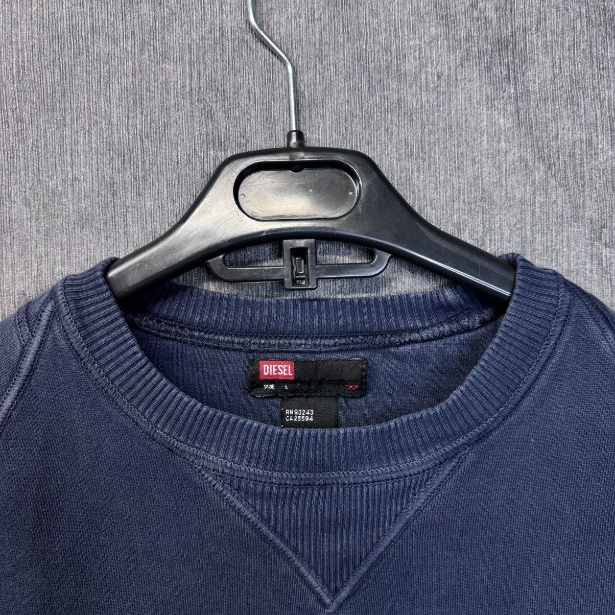 Diesel Vintage Diesel sweatshirt Embroidered logo rare Size US L / EU 52-54 / 3 - 2 Thumbnail