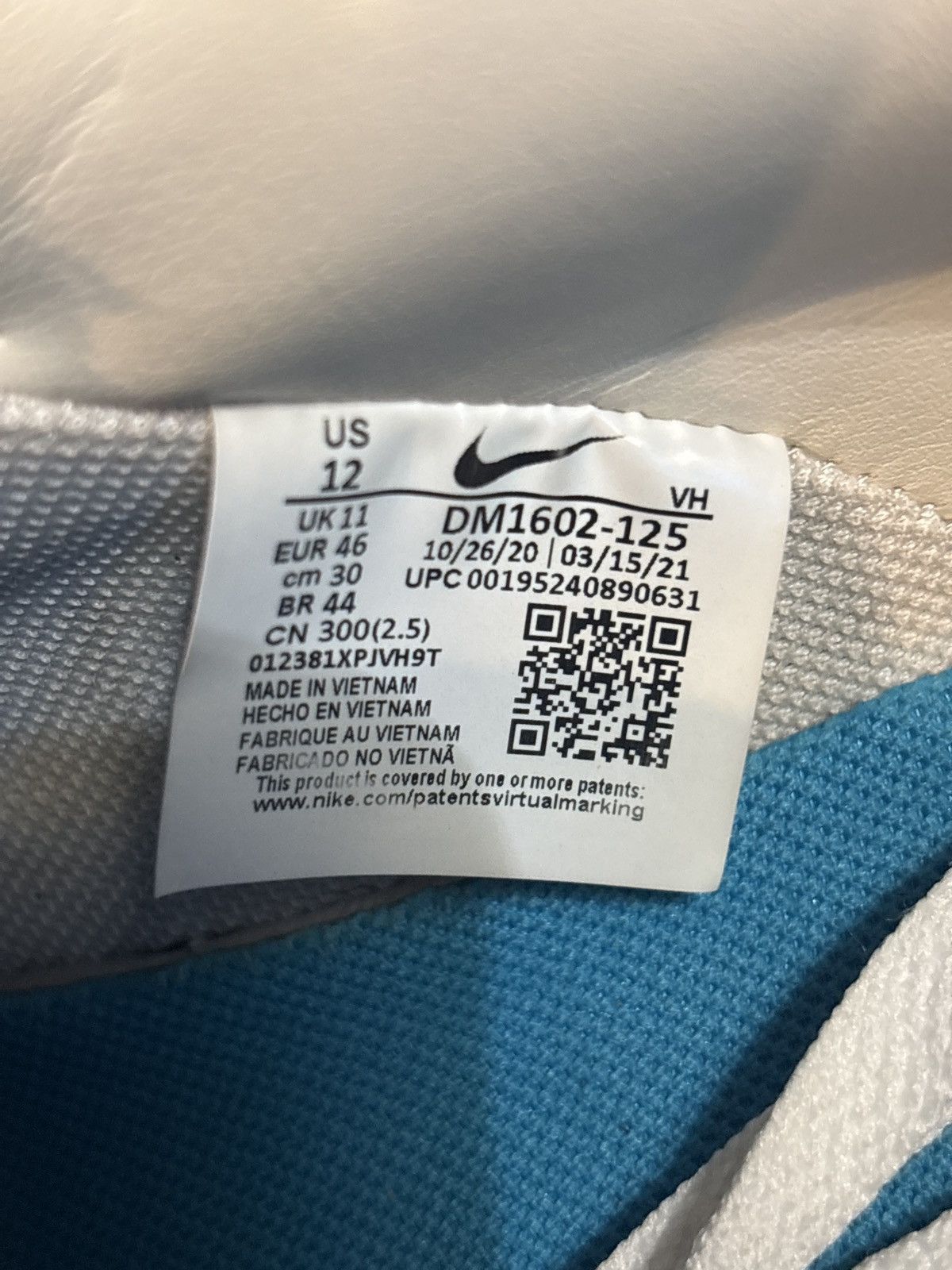 Nike × Off-White Nike X Off-White Dunk Low Lot 47/50 Size US 12 / EU 45 - 6 Thumbnail