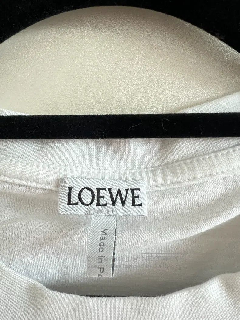 Loewe LOEWE Short-sleeve embroidered T-shirt Size XXS / US 00 / IT 34 - 3 Thumbnail