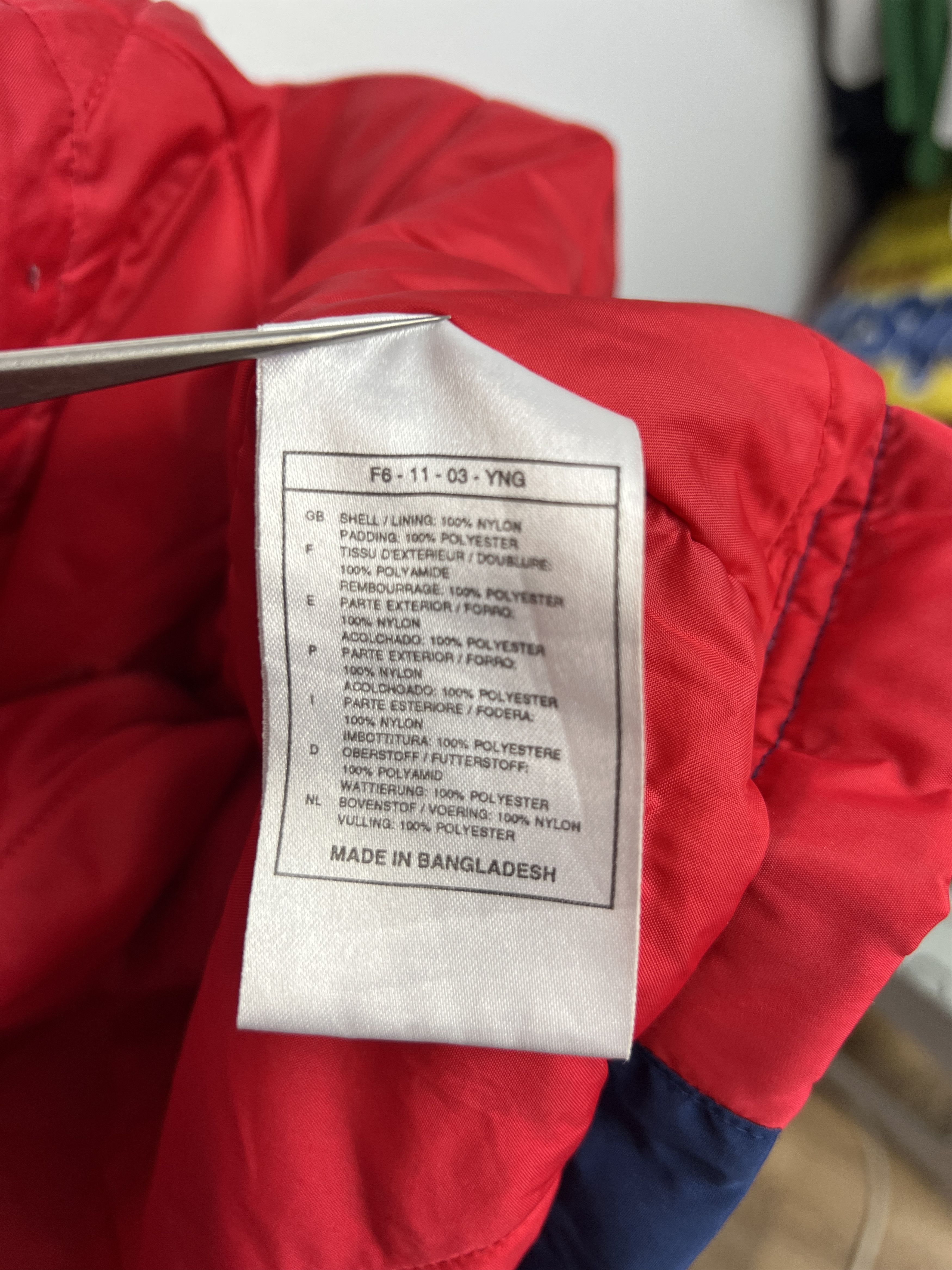Nike Vintage 90's Nike Arsenal Football Jacket Soccer Bomber Size US XL / EU 56 / 4 - 14 Thumbnail