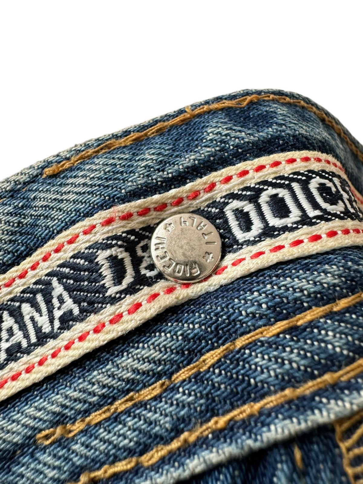 Dolce & Gabbana Vintage Dolce & Gabbana Distressed Ripped Shorts Jeans Size US 30 / EU 46 - 14 Thumbnail