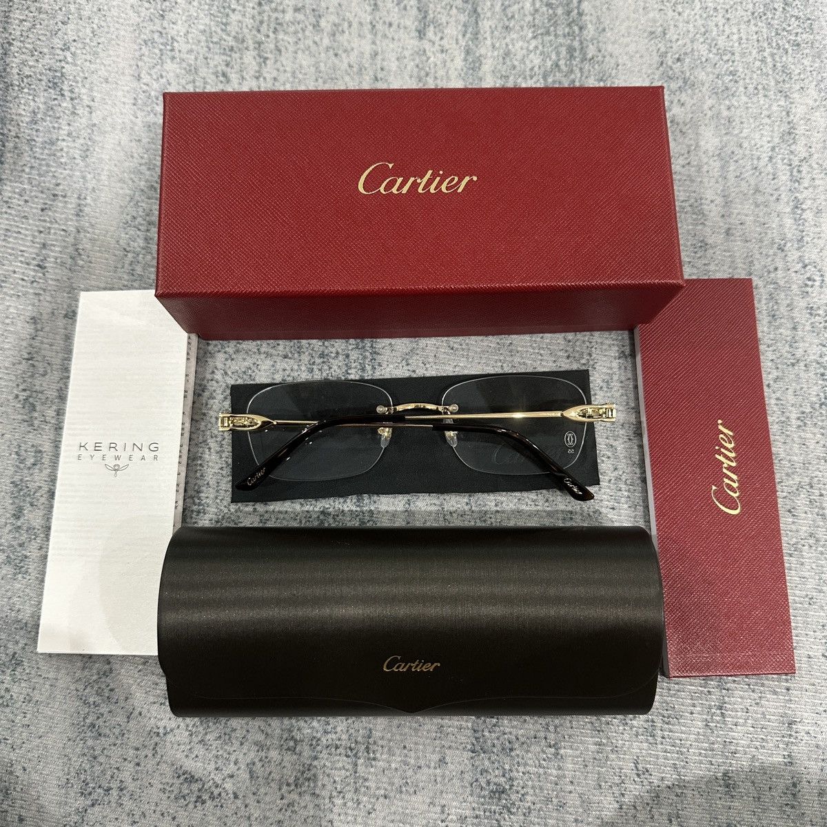 Cartier CARTIER CT0290O 003 EYEGLASSES Size ONE SIZE - 3 Thumbnail