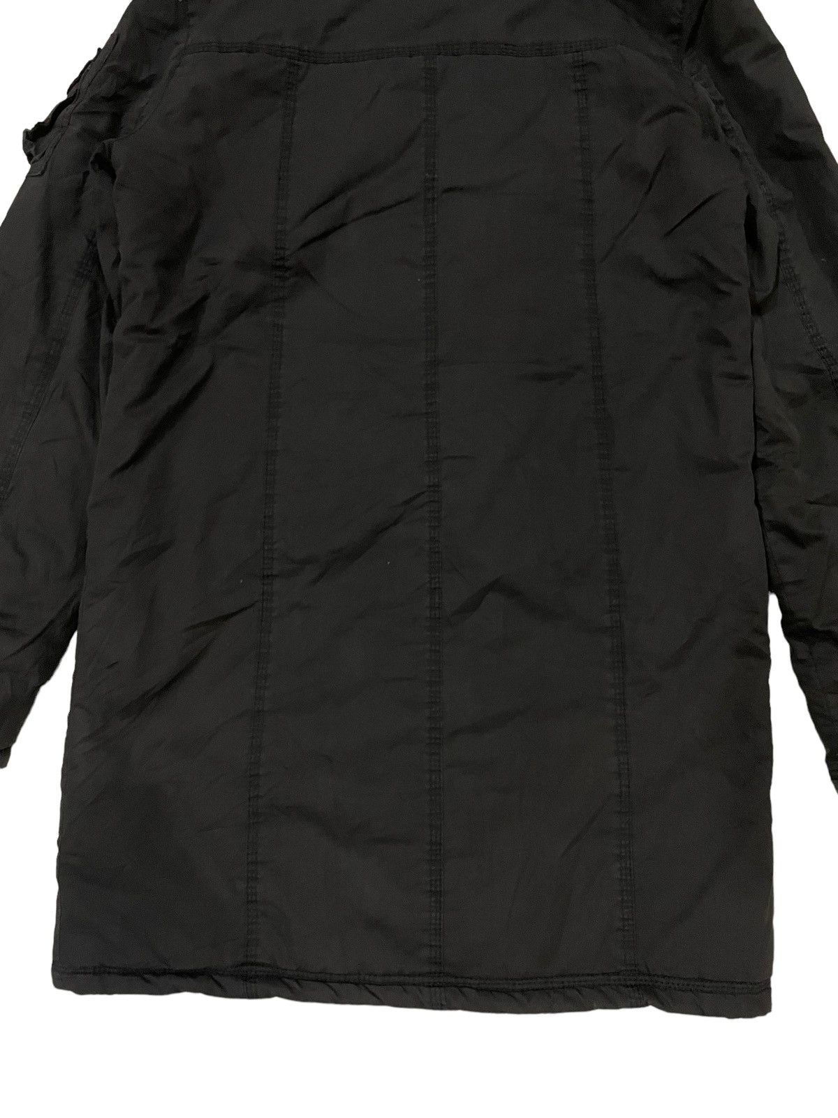 Japanese Brand × Vintage TRIBE Raccoon Fur Hooded Puffer Bondage Punk Jacket Size US M / EU 48-50 / 2 - 12 Thumbnail