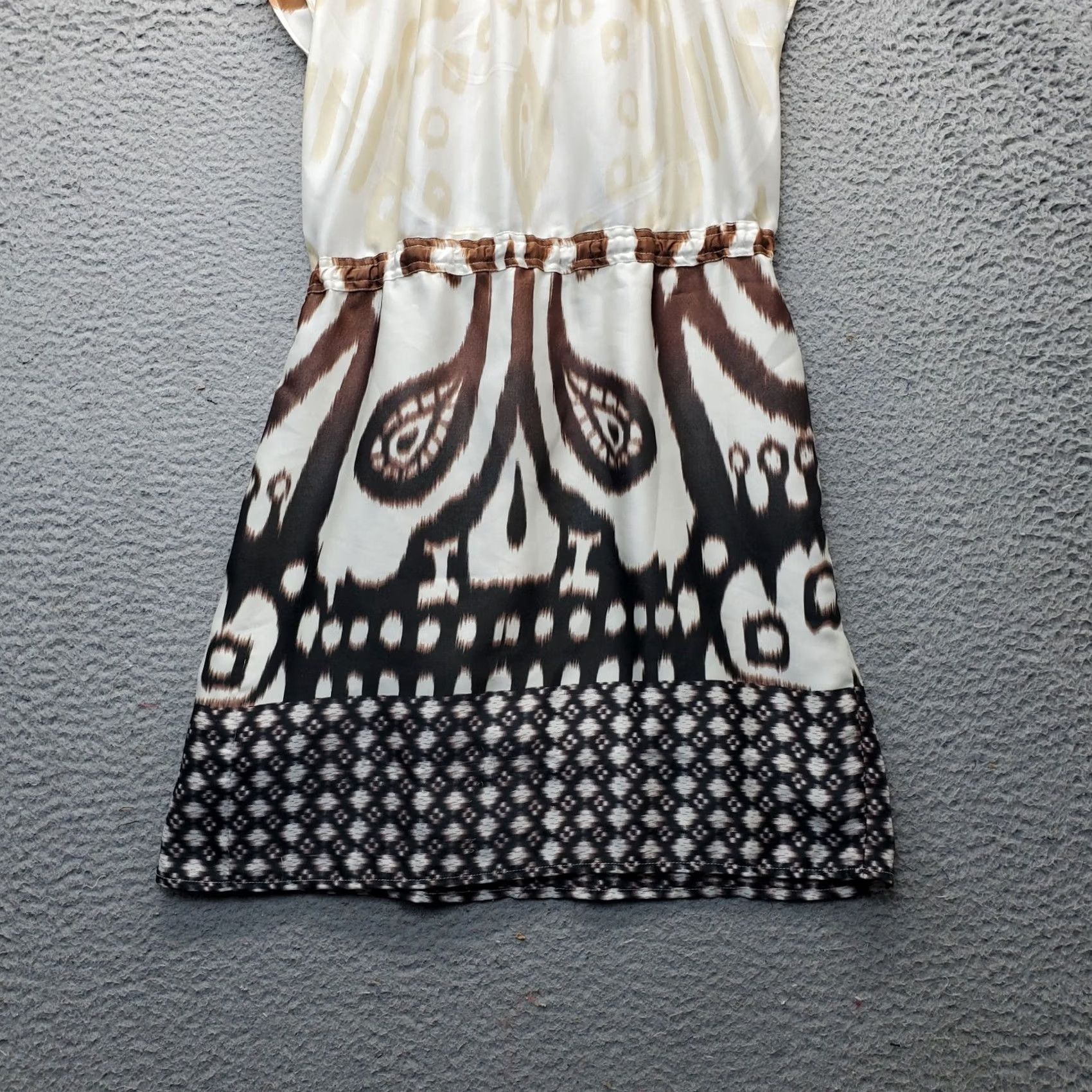 Vintage Twelfth Street By Cynthia Vincent Sheath Dress Womens S Multi Paisley Tie Waist Dress Size S / US 4 / IT 40 - 8 Thumbnail