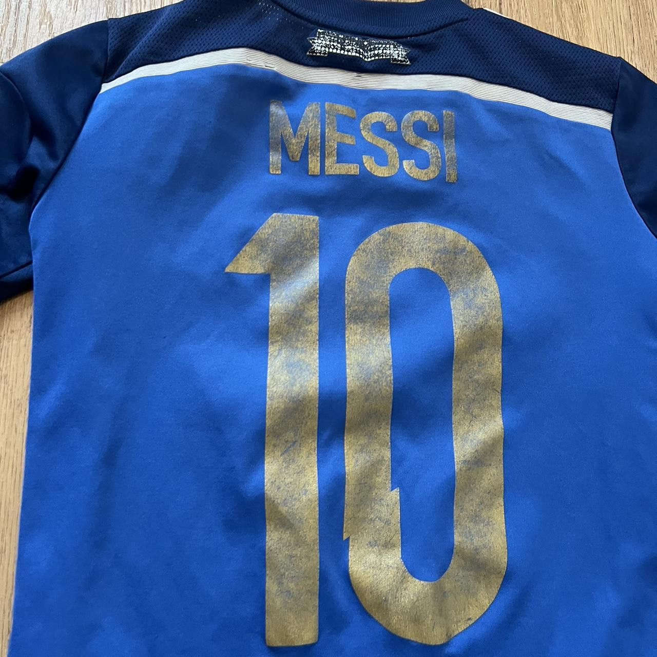 Adidas 2013-14 Messi Argentina Away Football Shirt Size US XXS / EU 40 - 3 Thumbnail