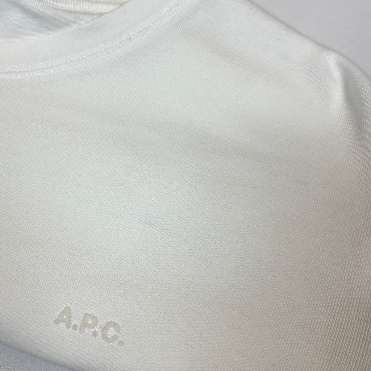 A.P.C. A.P.C. Lewis Fitted Boxy T Shirt Men's XL Embroidered Logo Size US XL / EU 56 / 4 - 10 Thumbnail