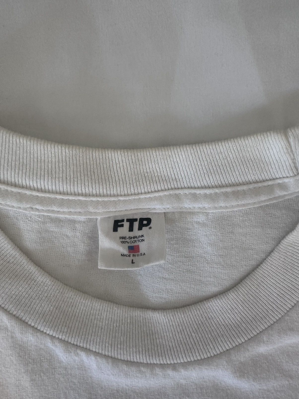 Fuck The Population FTP X Kodone collab FTP logo shirt white size XL Size US XL / EU 56 / 4 - 5 Thumbnail