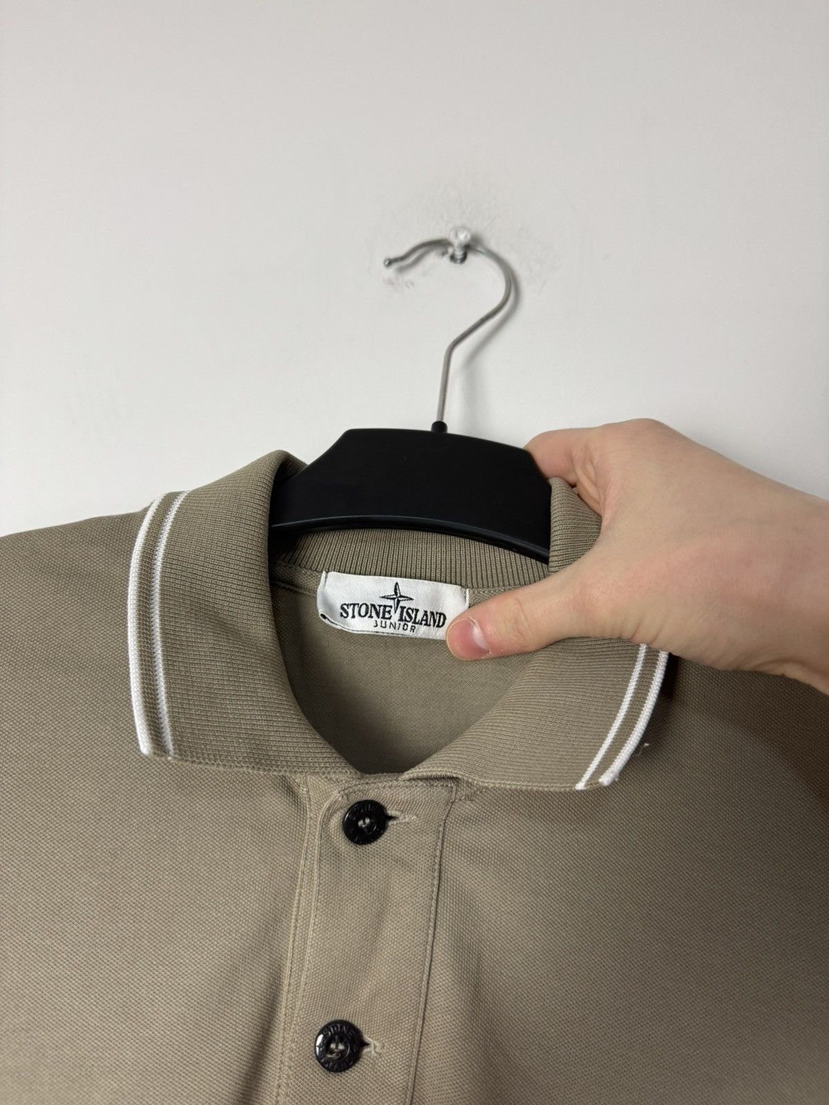 Stone Island Stone Island Junior Polo Shirt Logo Luxury Style Size US S / EU 44-46 / 1 - 7 Thumbnail