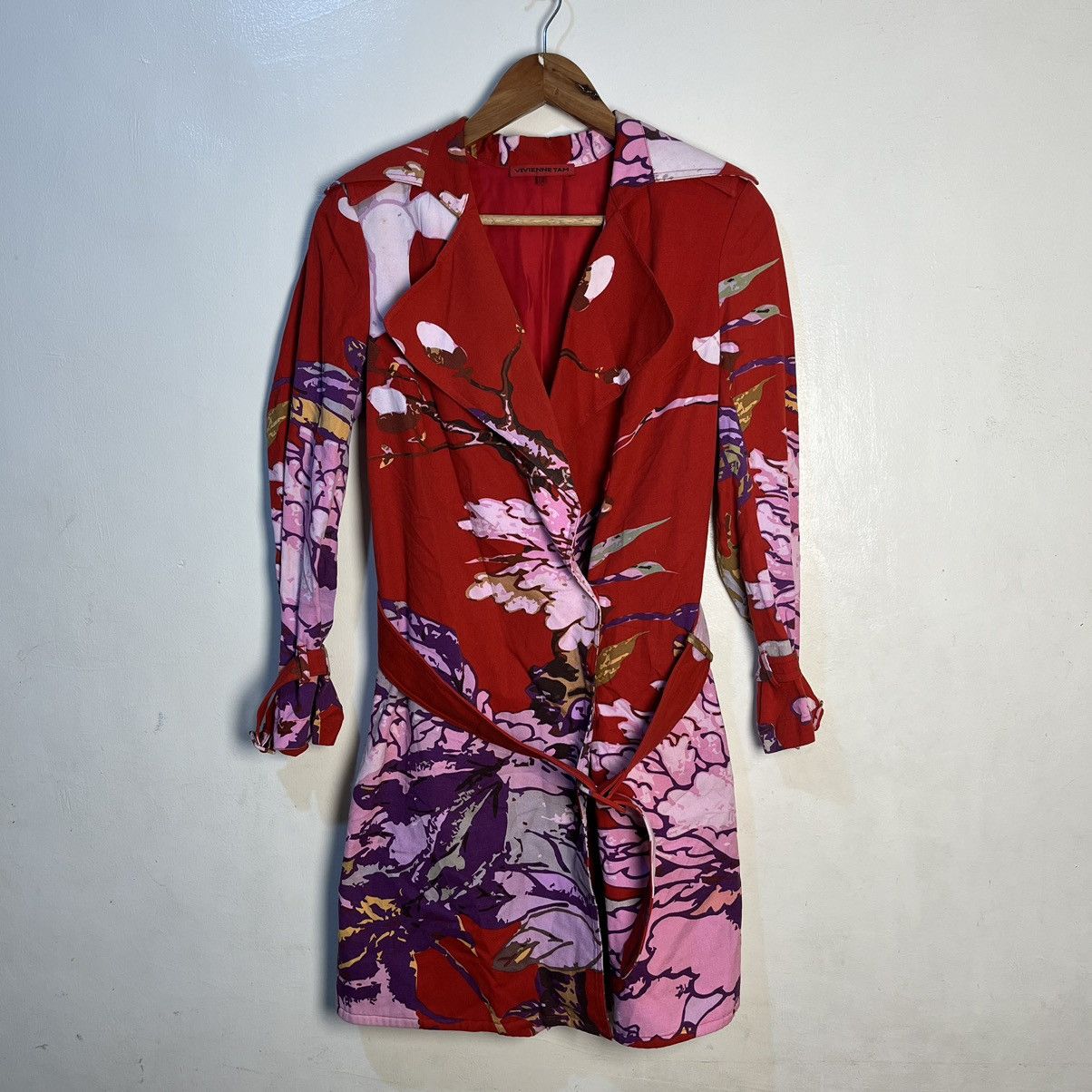 Vivienne Tam Rare Vivienne Tam Spring 2009 Runway Piece Trench Coat Size S / US 4 / IT 40 - 2 Thumbnail