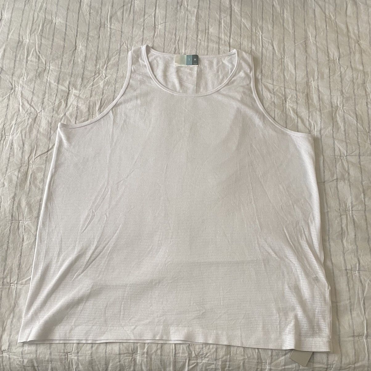 Kith Kith Pointelle Mesh Spencer White Tank NWT Size US XXL / EU 58 / 5 - 3 Thumbnail