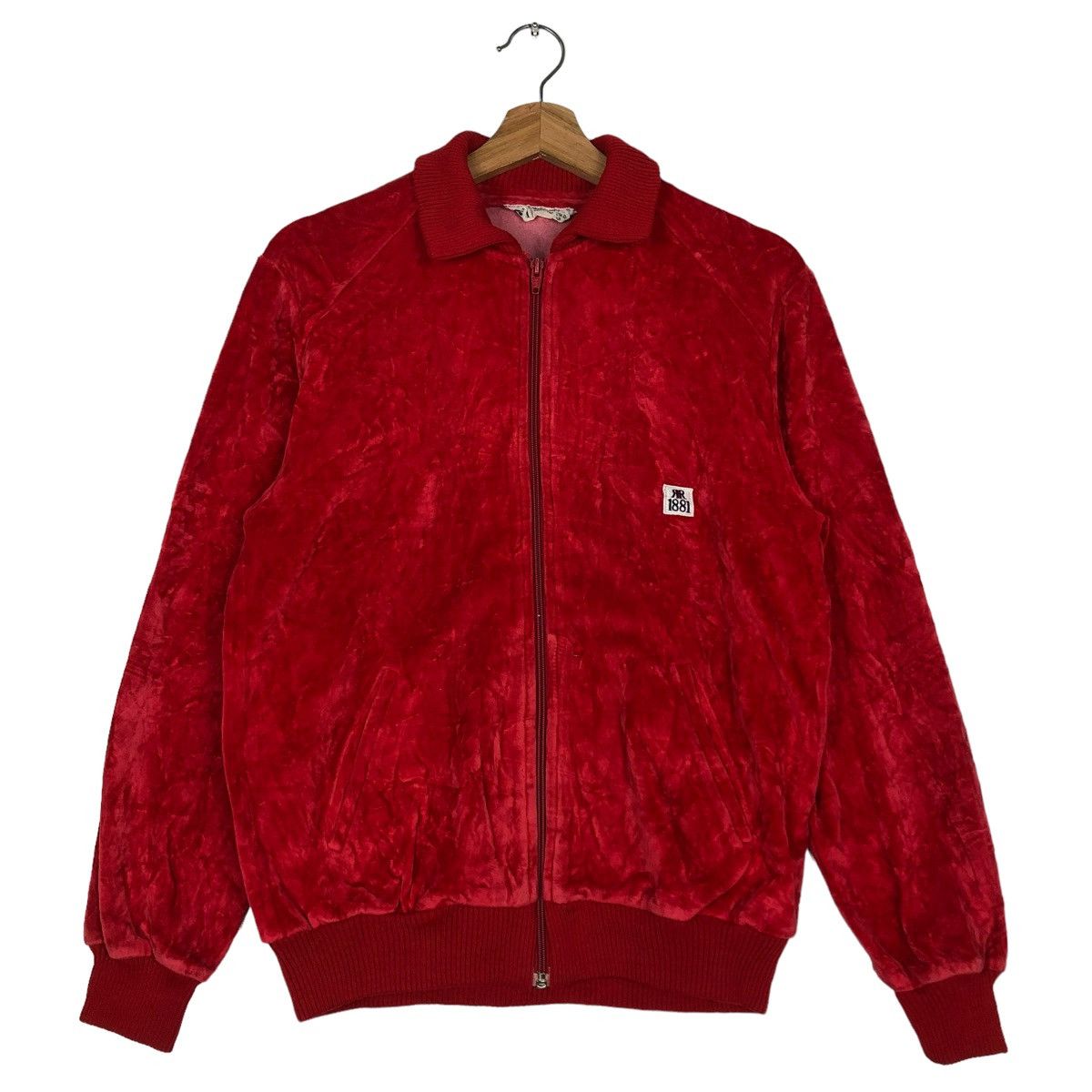 Vintage 🔥80’s Vtg Bomber Jacket Velvet Cerutti 1881 Made in Italy Size US M / EU 48-50 / 2 - 1 Thumbnail