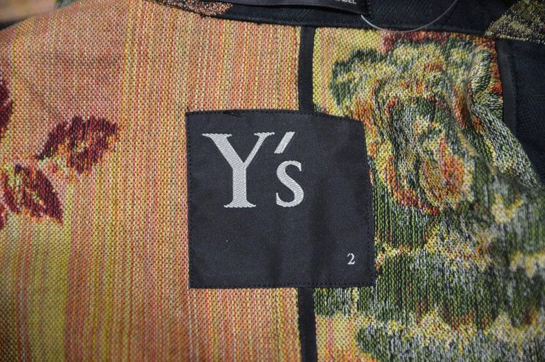 Y's Y's Jacquard windbreaker coat Size US M / EU 48-50 / 2 - 5 Thumbnail