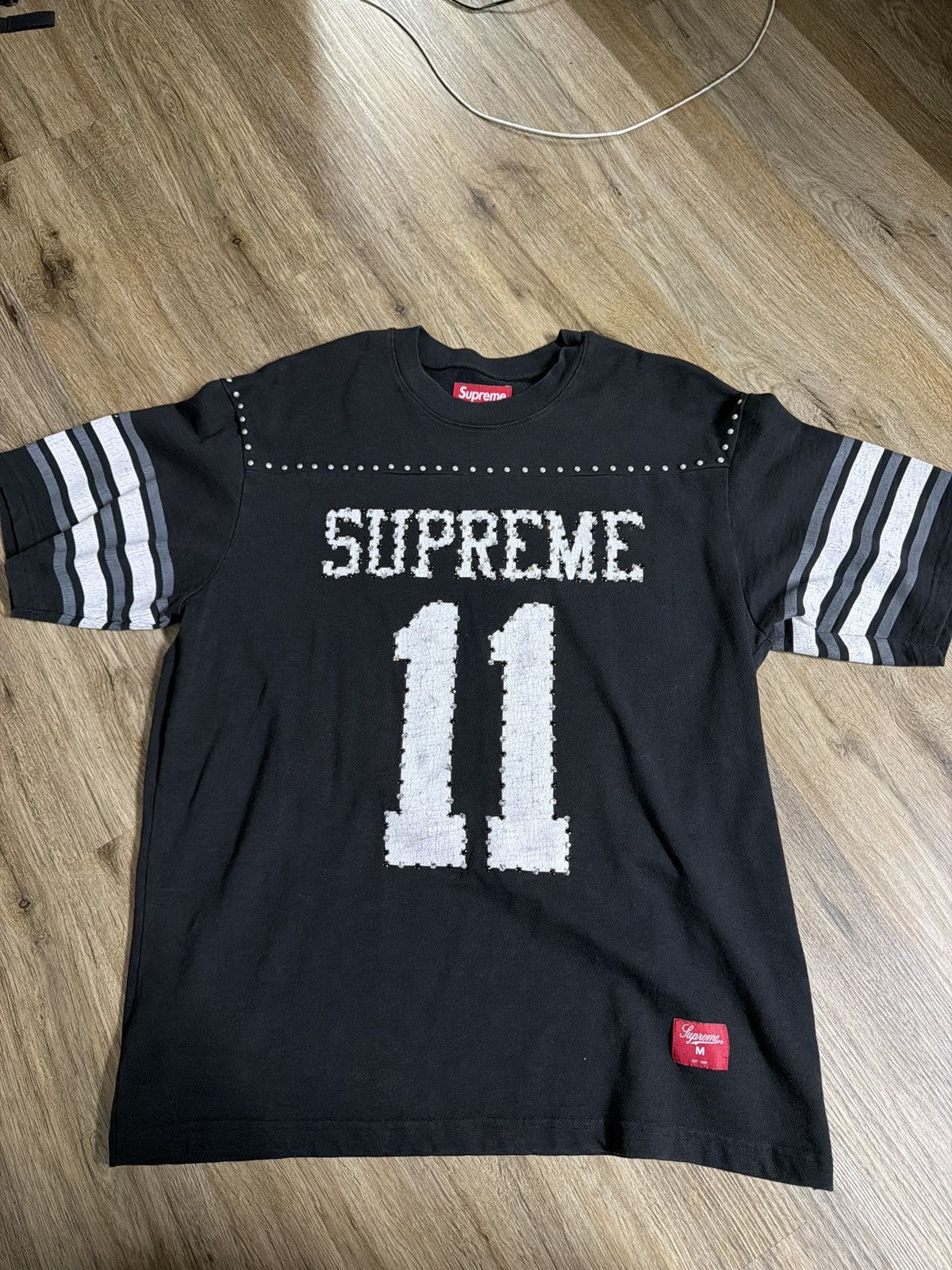 Supreme Supreme ss26 football studded top Size US M / EU 48-50 / 2 - 1 Thumbnail