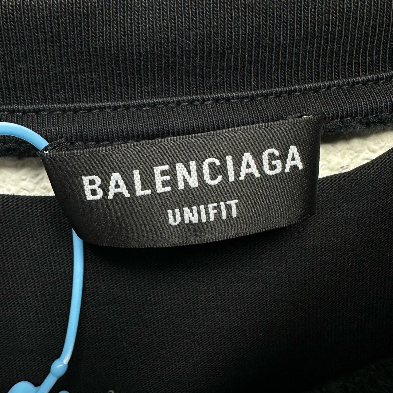 Balenciaga Balenciaga Old Big Hole Ice Crack Logo Short Sleeve 2501-Ne Size US XXS / EU 40 - 4 Thumbnail