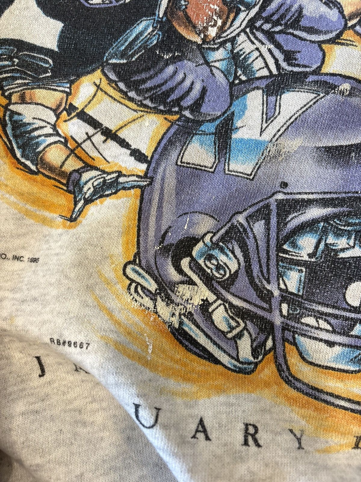 NFL Vintage 1997 Northwestern Rose Bowl Sweatshirt Size US XL / EU 56 / 4 - 17 Thumbnail