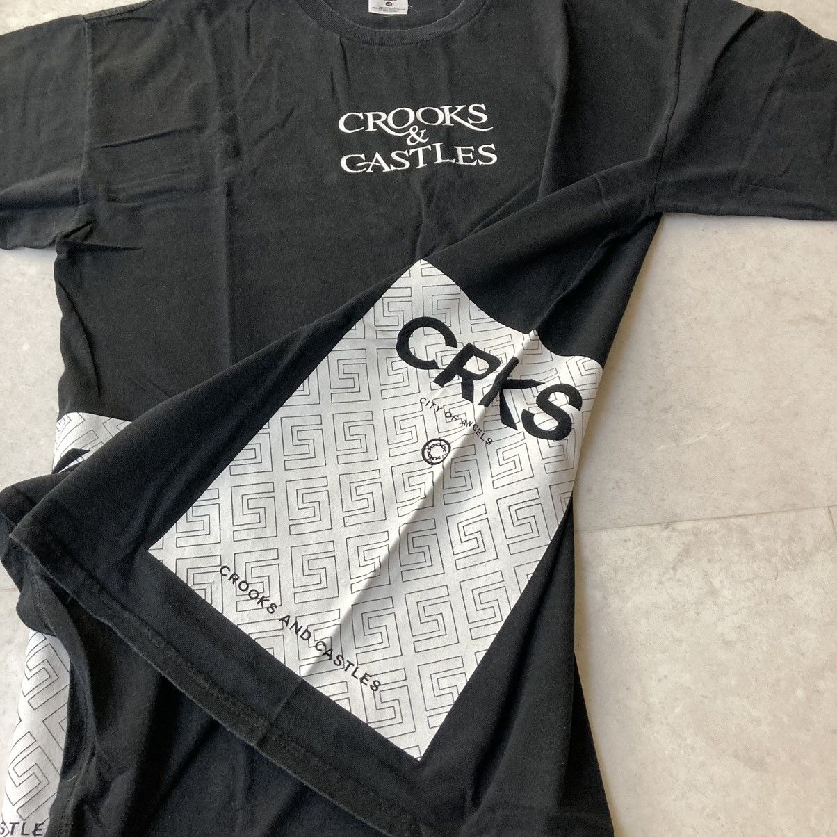 Crooks & Castles vintage y2k crooks & castles tee Size US L / EU 52-54 / 3 - 3 Thumbnail