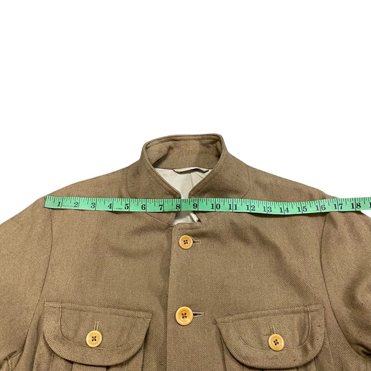 Japanese Brand Soutiencol Wool Button Jacket Size 3 (M) Brown Colour Size US M / EU 48-50 / 2 - 13 Thumbnail