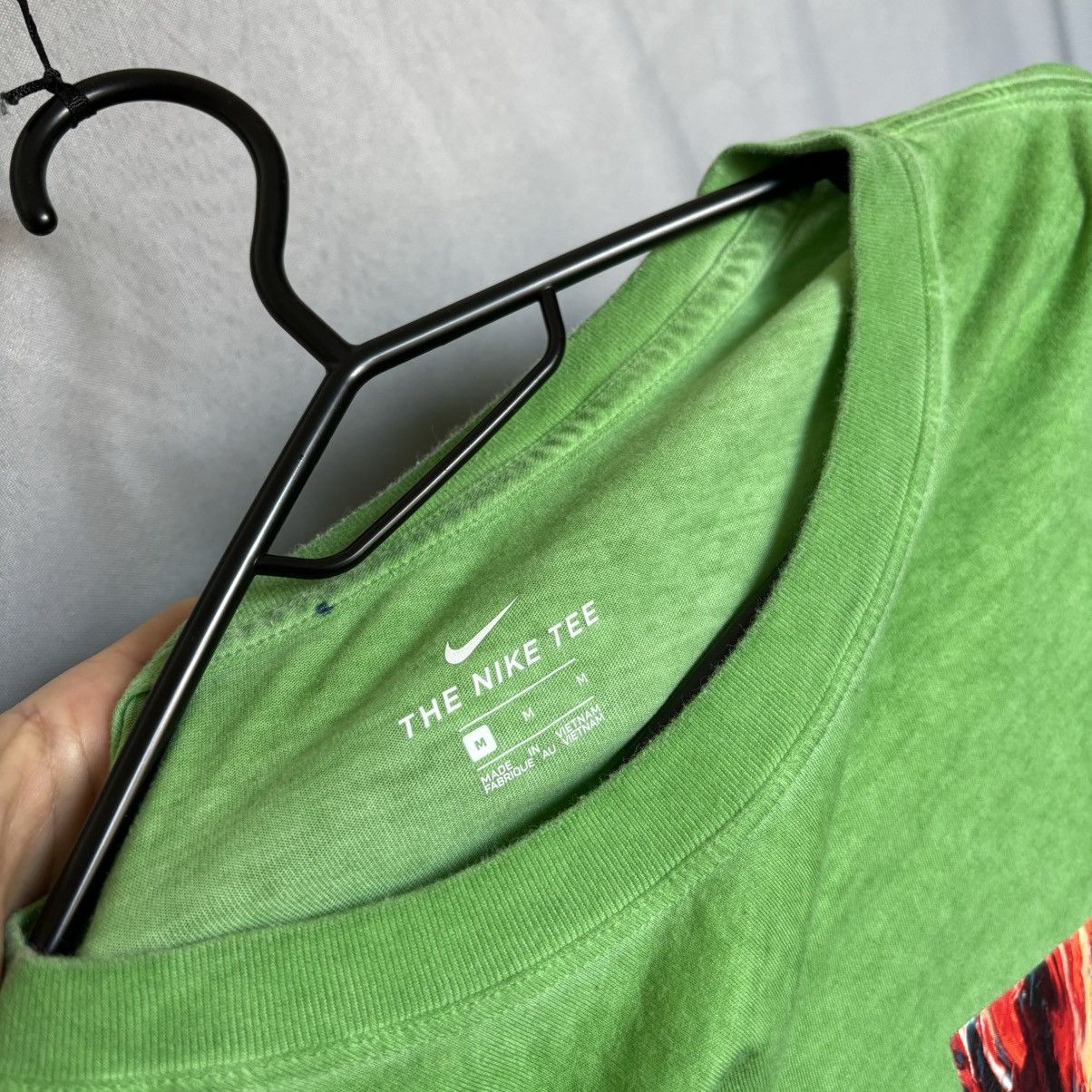 Nike Nike tee T-shirt medium green streetwear sportswear Size US M / EU 48-50 / 2 - 4 Thumbnail