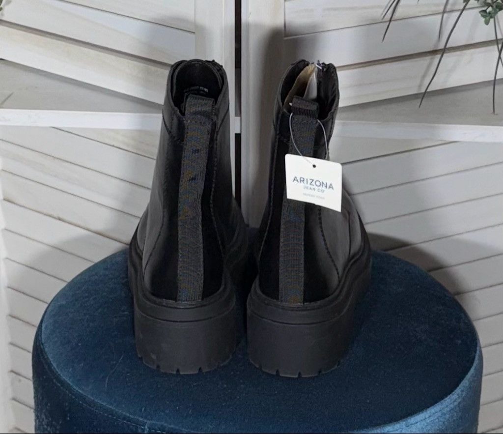 Arizona Jean Co. NWT women's Xander block heel motorcycle combat boots sz 9 Size US 9 / IT 39 - 7 Thumbnail