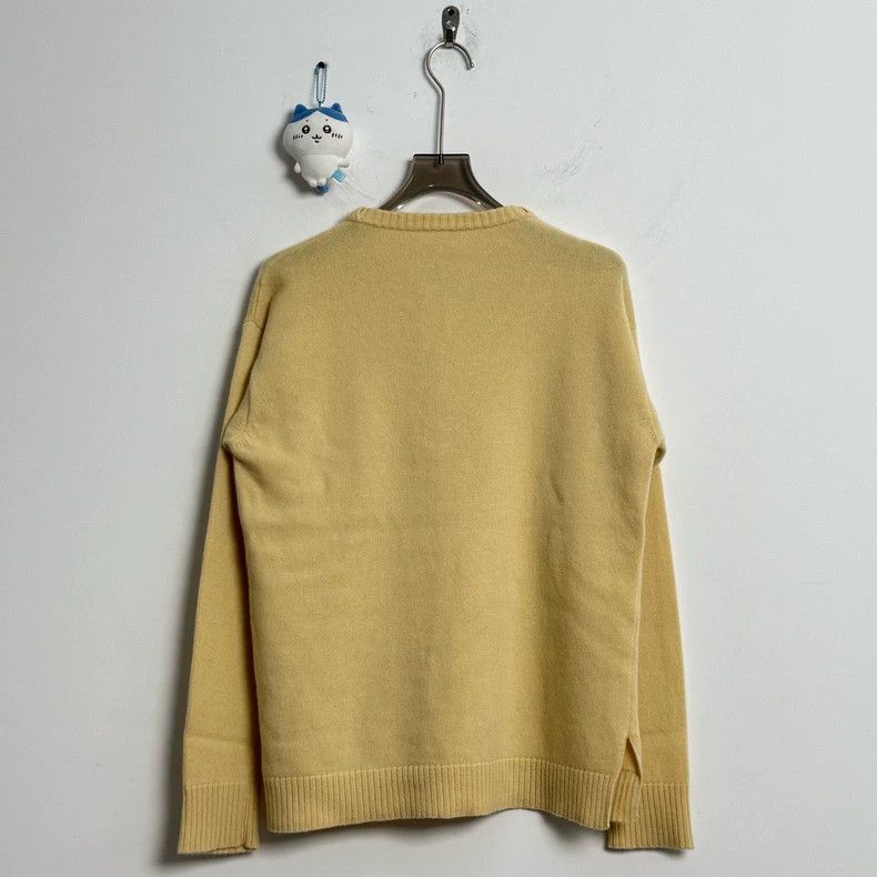 Loewe LOEWE Knitted embroidered logo sweater Size L / US 10 / IT 46 - 3 Thumbnail