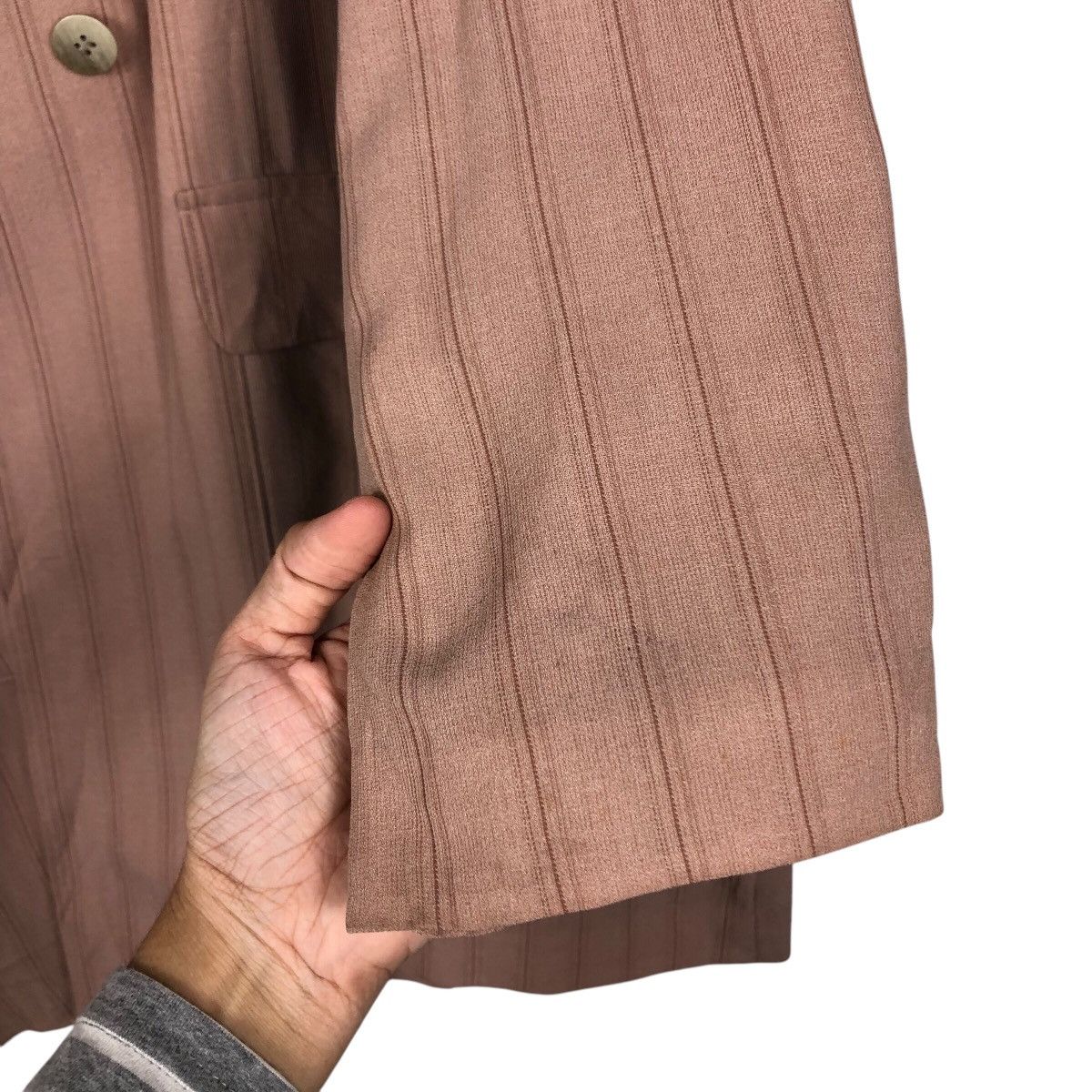 Designer × Japanese Brand 📌Vintage Long Jacket Gio Double Layer Issey Miyake Size US M / EU 48-50 / 2 - 16 Thumbnail