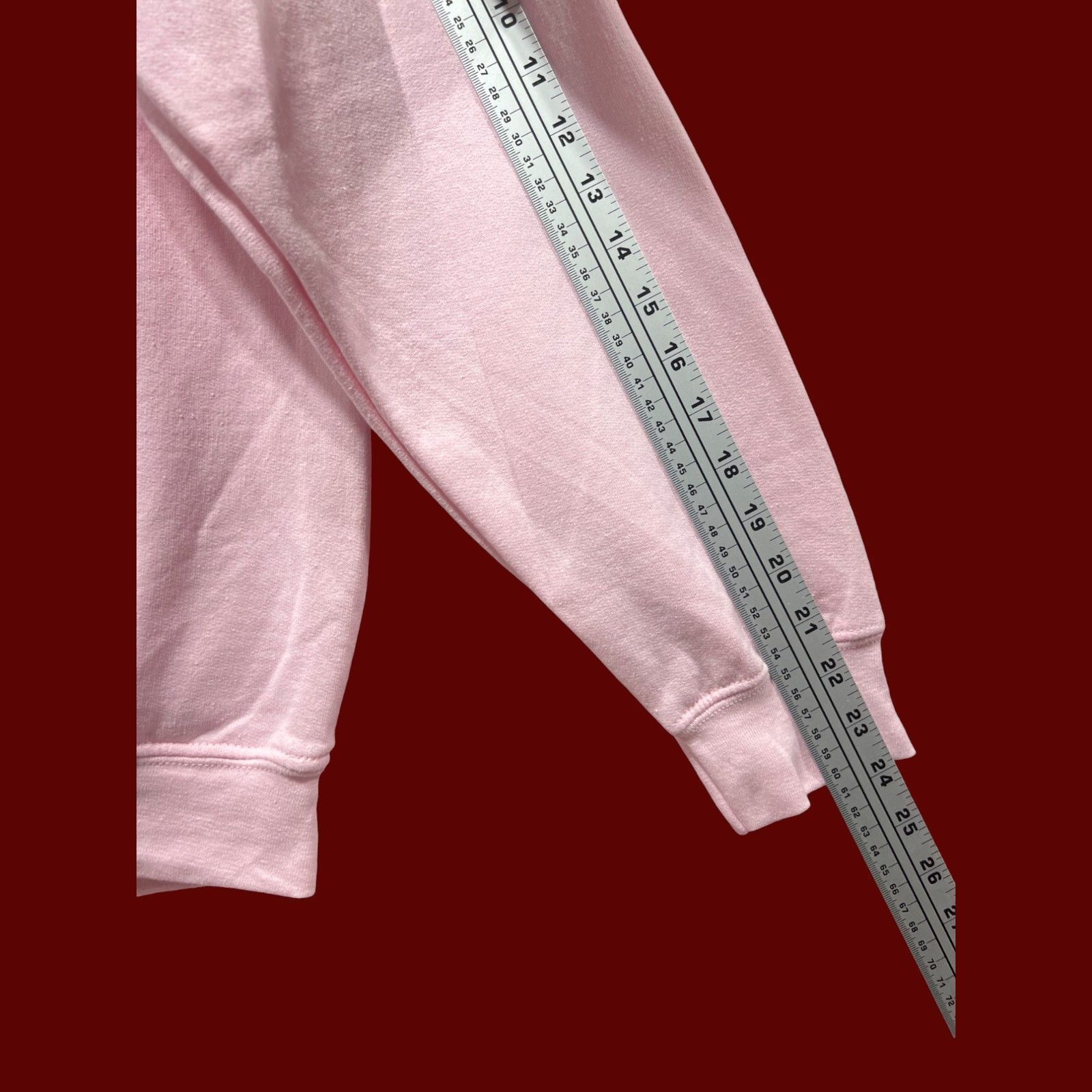 Gildan Gildan - Women's Long Sleeve Hooded Sweatshirt - Pink - Larg Size L / US 10 / IT 46 - 7 Thumbnail