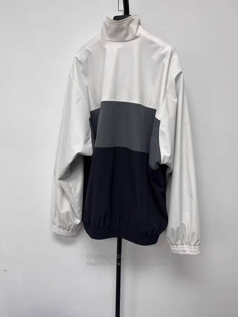 Balenciaga Balenciaga Contrast Color High Neck Long Sleeve Jacket Size US XS / EU 42 / 0 - 2 Thumbnail