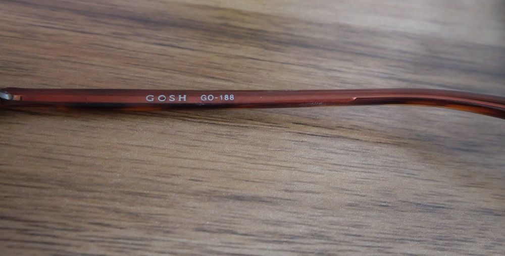 Japanese Brand Gosh GO-188 Glasses Made in Japan Size ONE SIZE - 3 Thumbnail