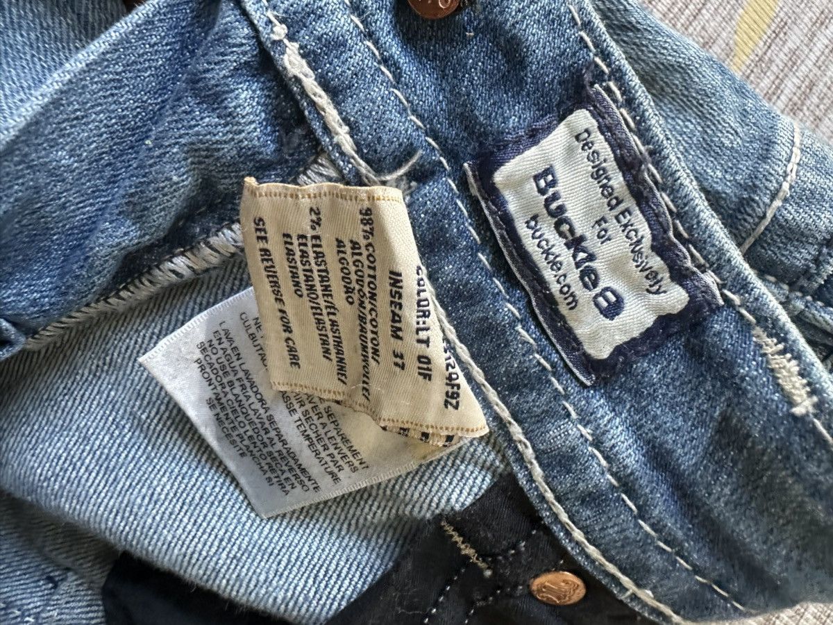 Miss Me FLARE Miss Me Distressed Swaroski Design Jeans Size 28" / US 6 / IT 42 - 23 Thumbnail