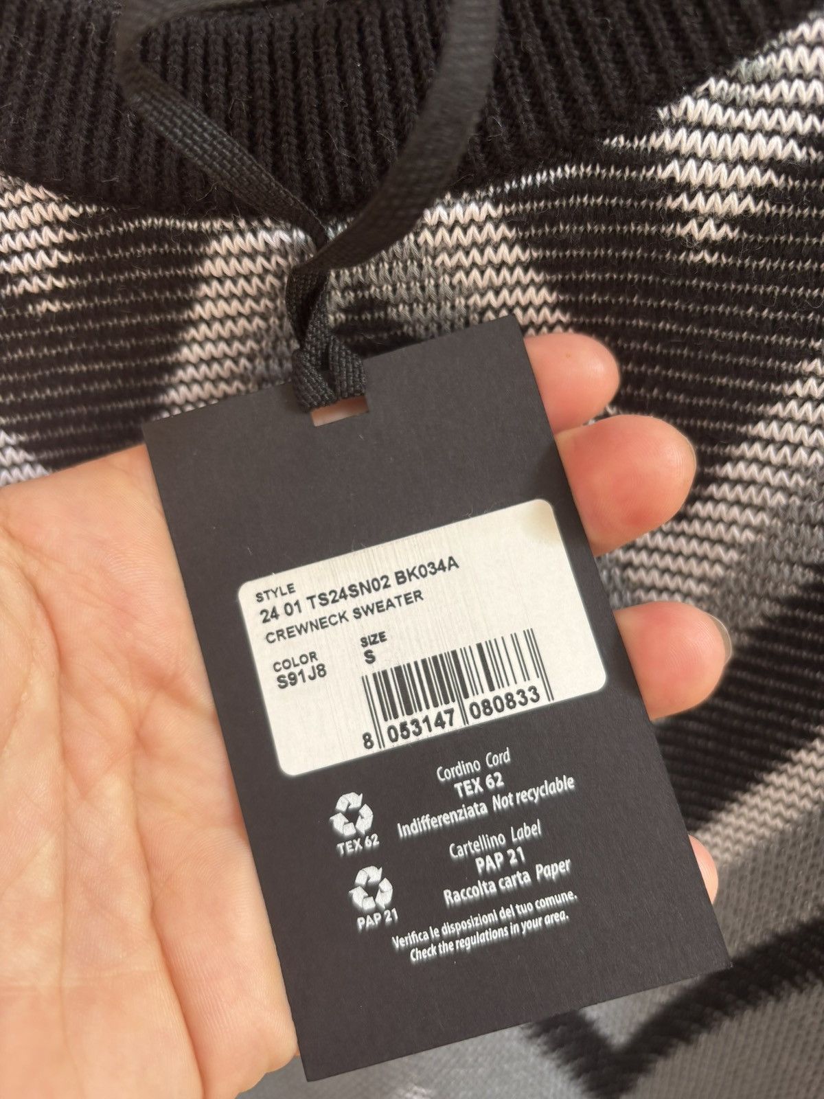Missoni Missoni crewneck sweater Size US S / EU 44-46 / 1 - 6 Thumbnail