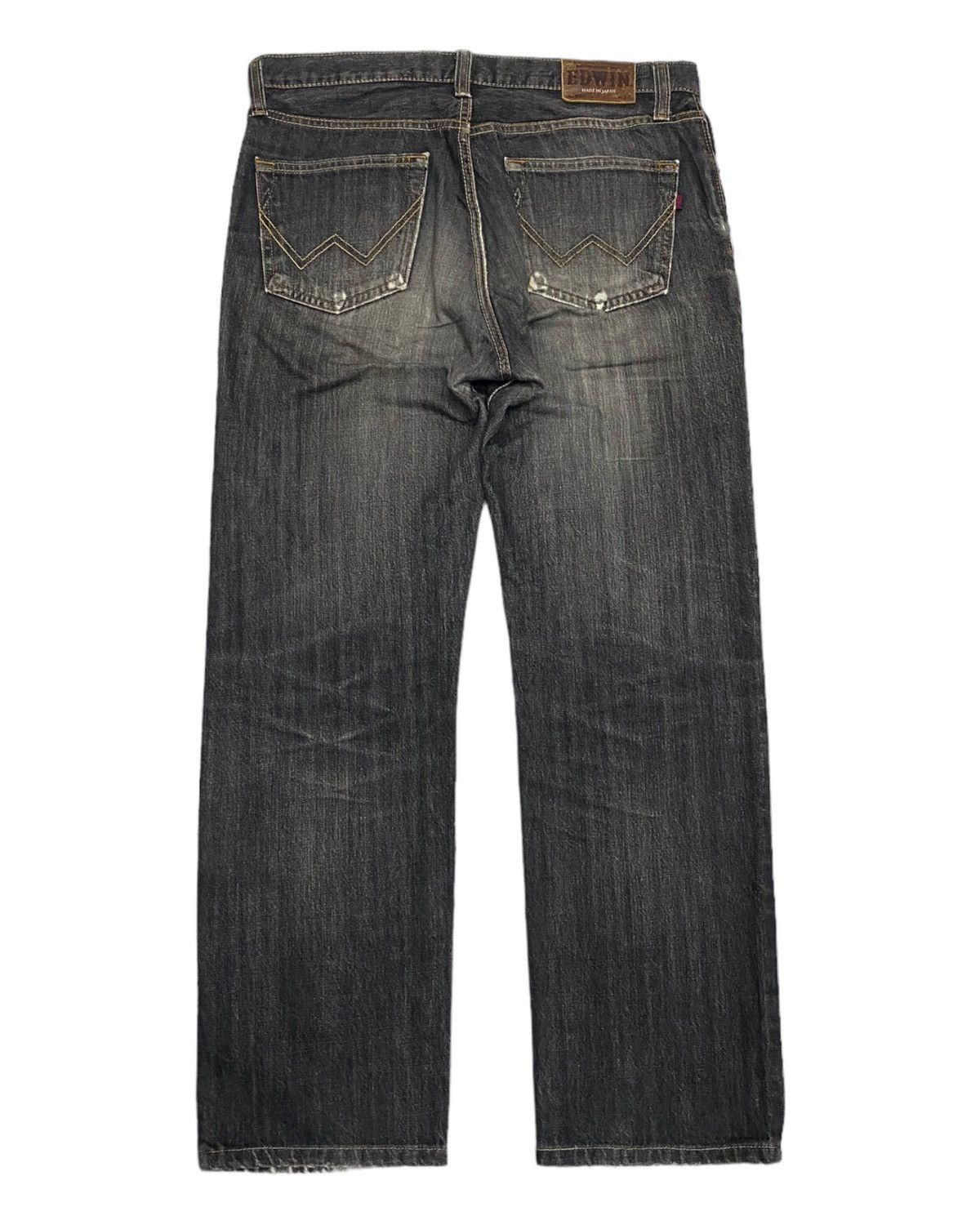 Edwin DISTRESSED DENIM EDWIN NO 403 MADE IN JAPAN DENIM JEANS Size US 33 - 2 Thumbnail