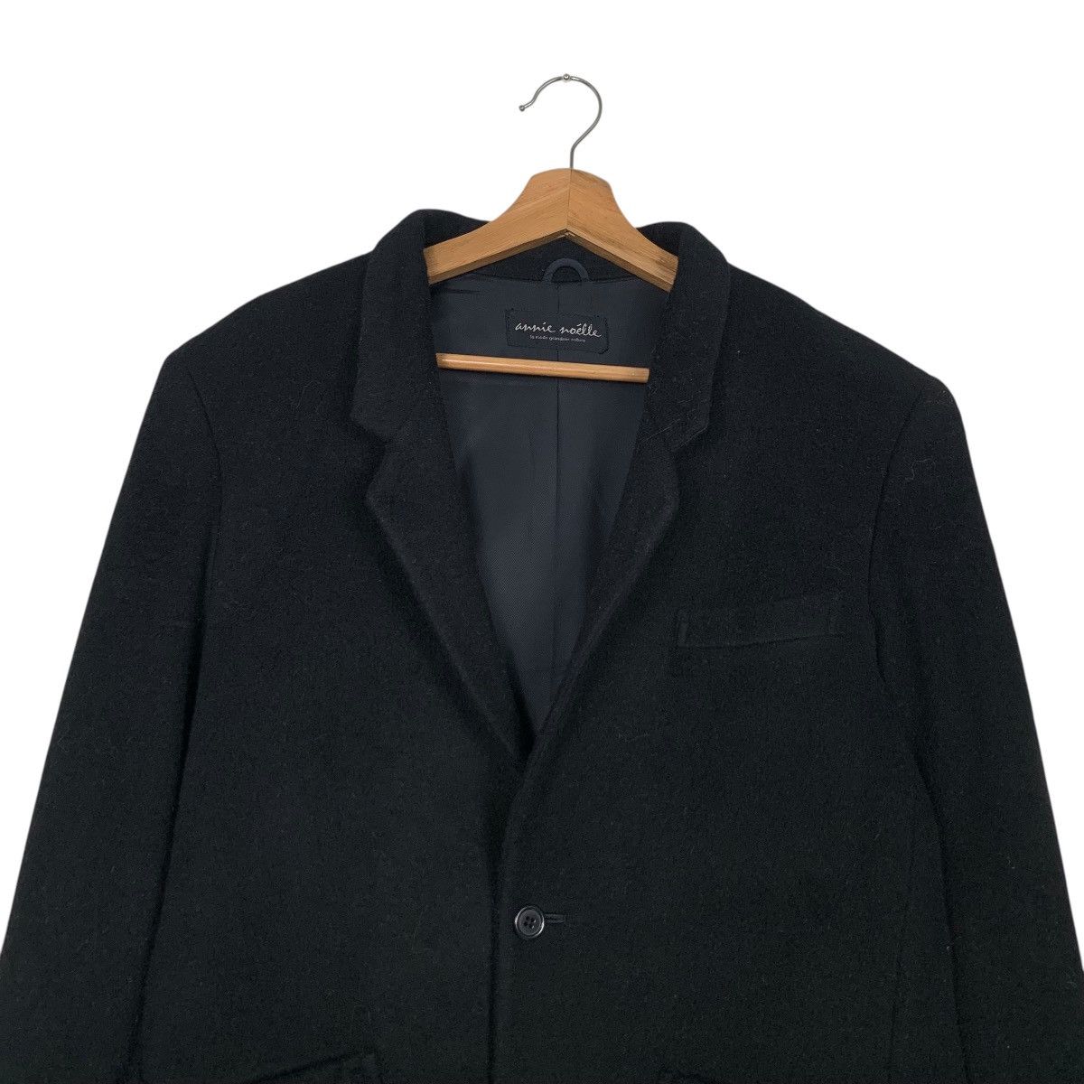 Other ANNIE NOILLE Mink Wunl Blazer Suit Jacket #2922-C132 Size US S / EU 44-46 / 1 - 2 Thumbnail