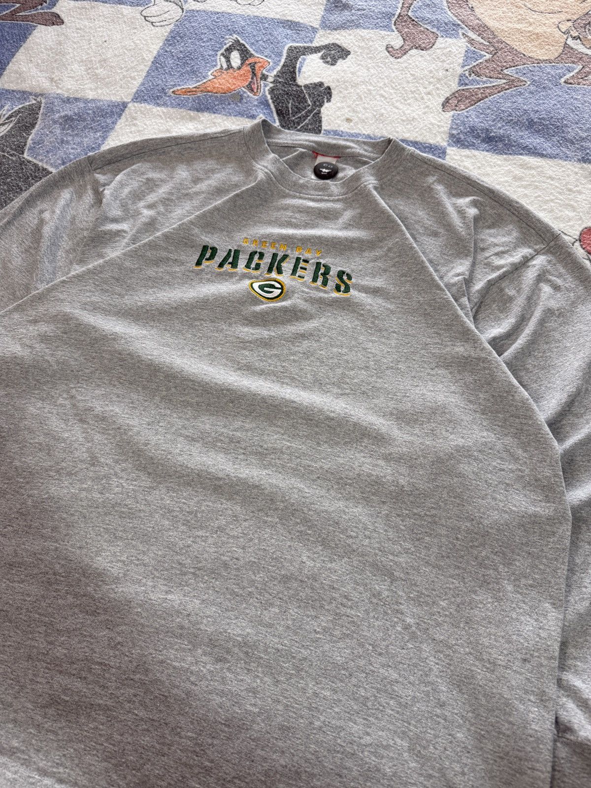 NFL Vintage green bay packers long sleeve tee Size US XXL / EU 58 / 5 - 2 Thumbnail