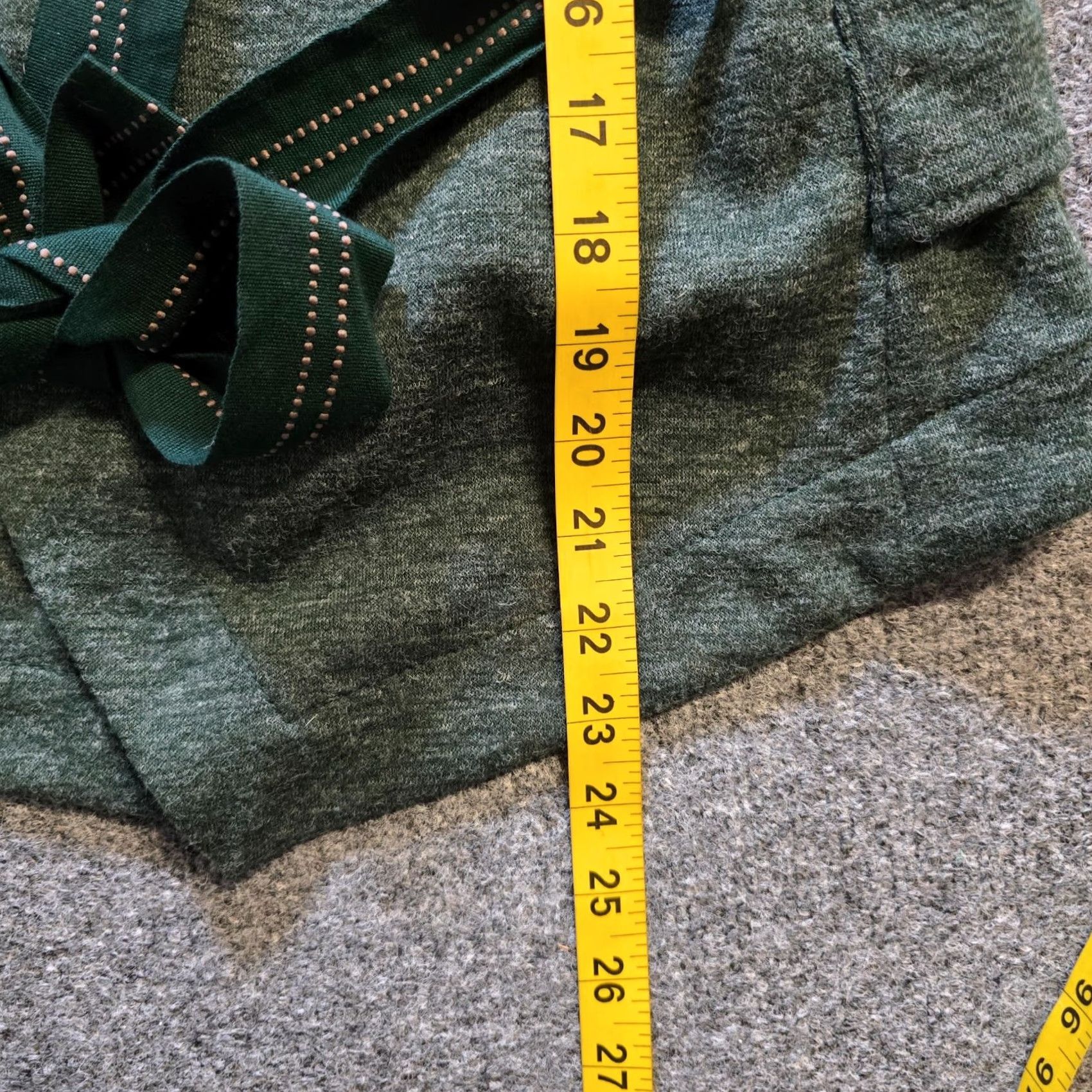 Vintage Cartonnier Jacket Womens Size Medium Green Belted Long Sleeve Capsule Career Jacket Size M / US 6-8 / IT 42-44 - 6 Thumbnail