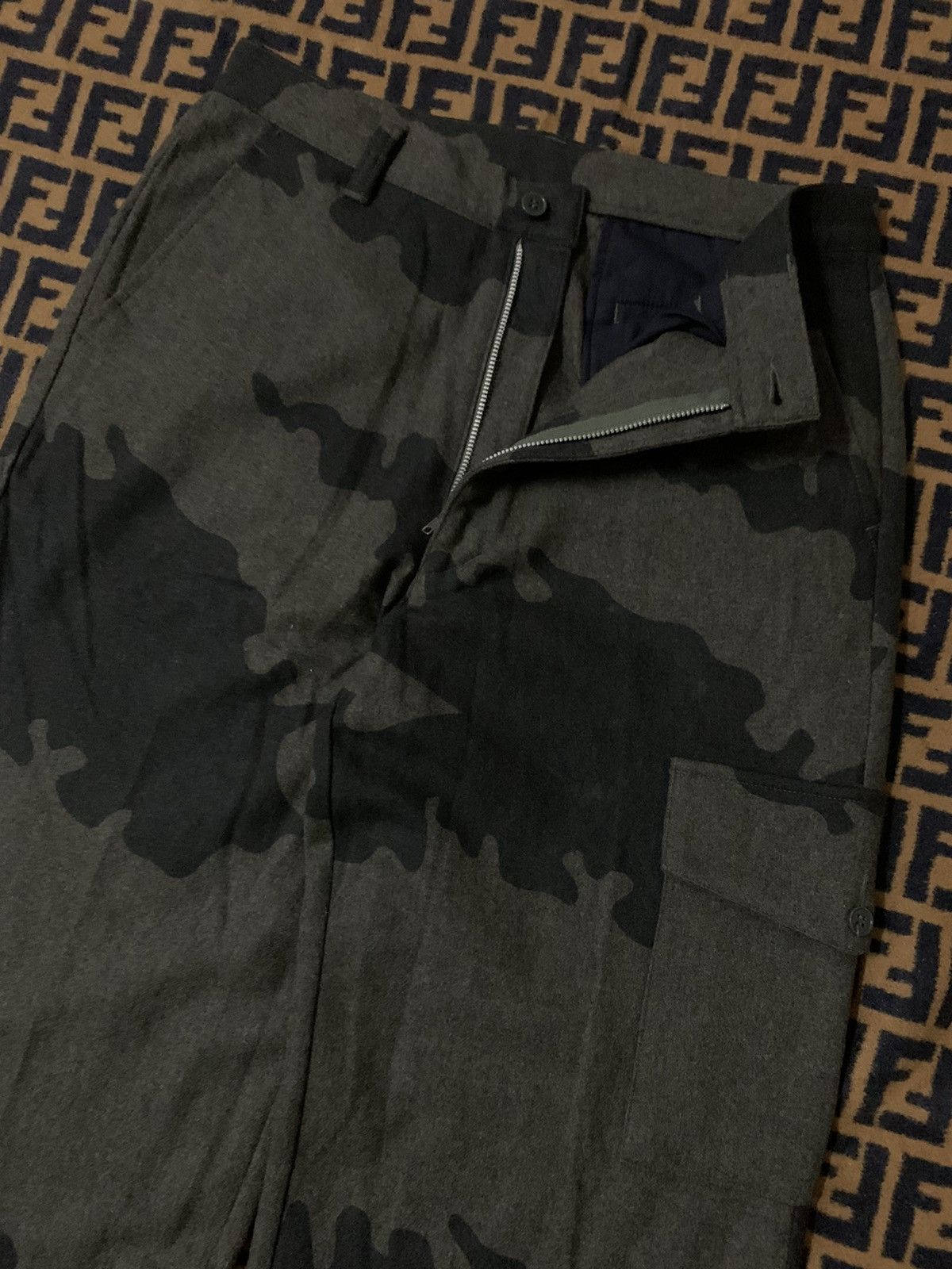 Yohji Yamamoto 💥Avant-Garde Mossimo Baggy Cargo Pant Size US 31 - 4 Thumbnail