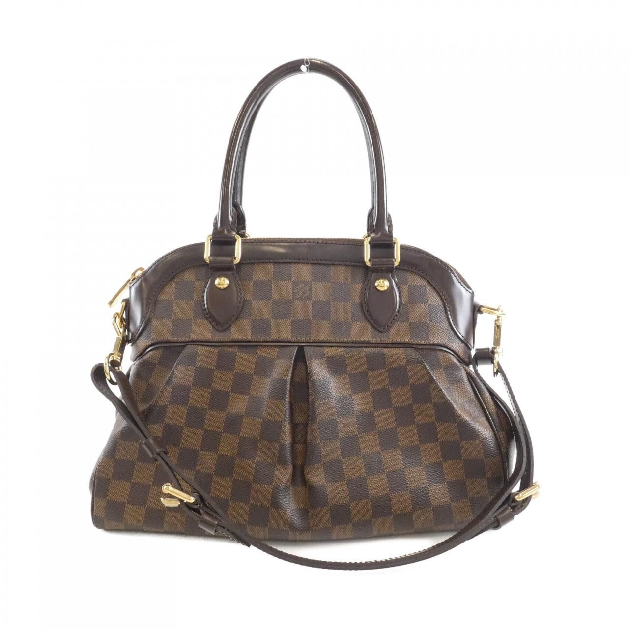 Louis Vuitton Louis Vuitton Louis Vuitton Trevi Damier Bag Textile Handbag N51997 DUTY FREE for USA Size ONE SIZE - 1 Thumbnail