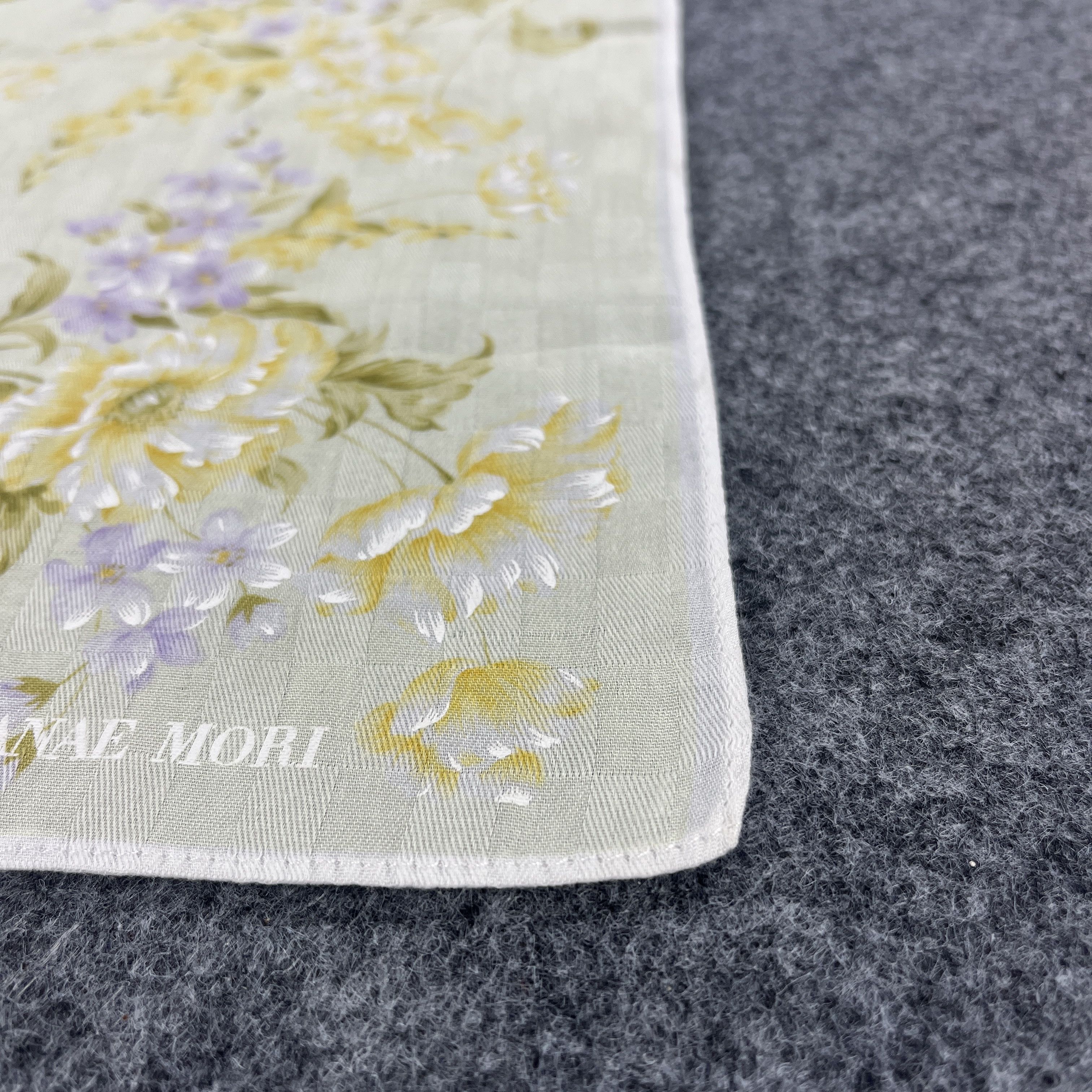 Japanese Brand Hanae Mori Bandana / Handkerchief / Neckerchief B040 Size ONE SIZE - 4 Thumbnail