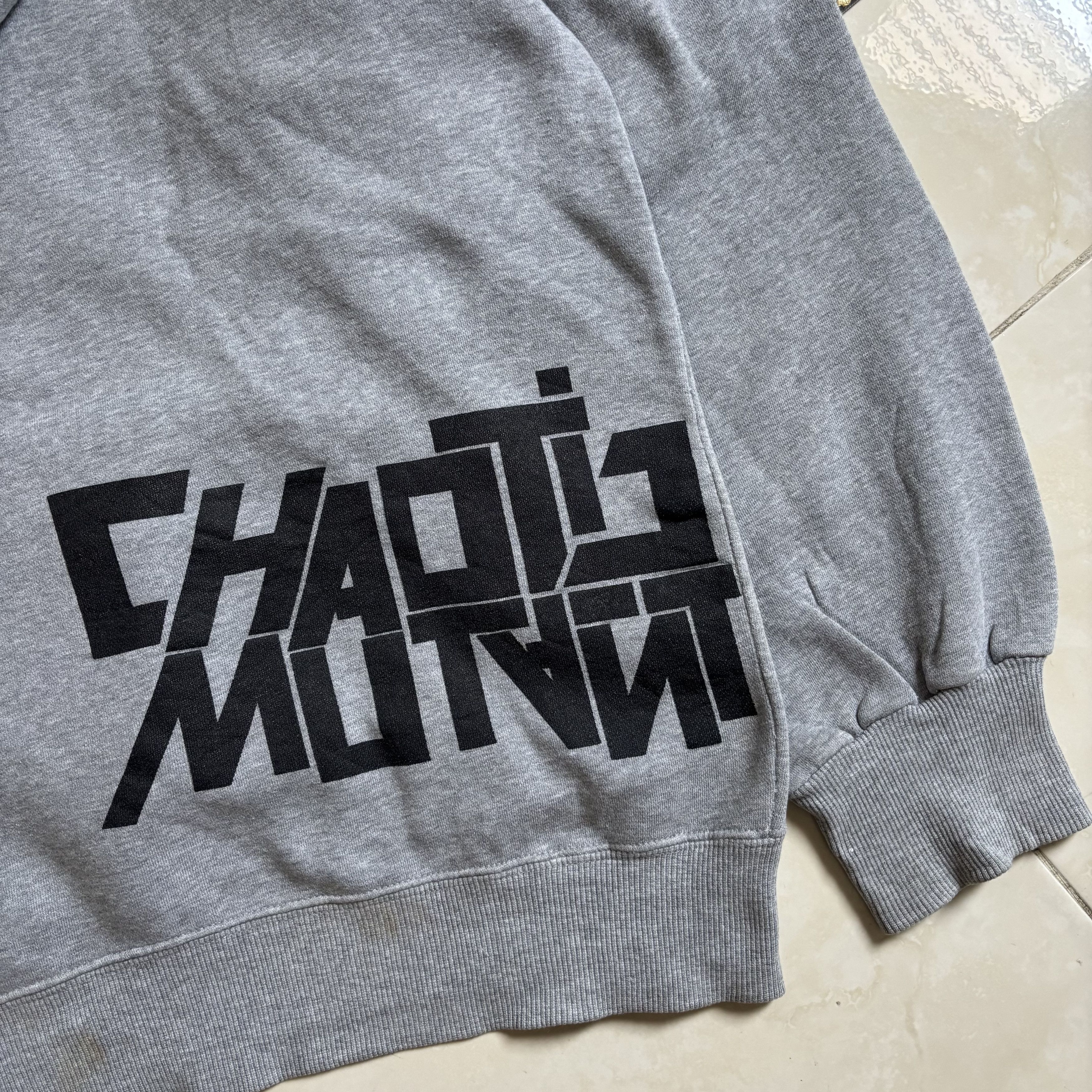 Undercover Vintage 2001 Undercover chaotic skull hoodie Size US L / EU 52-54 / 3 - 4 Thumbnail