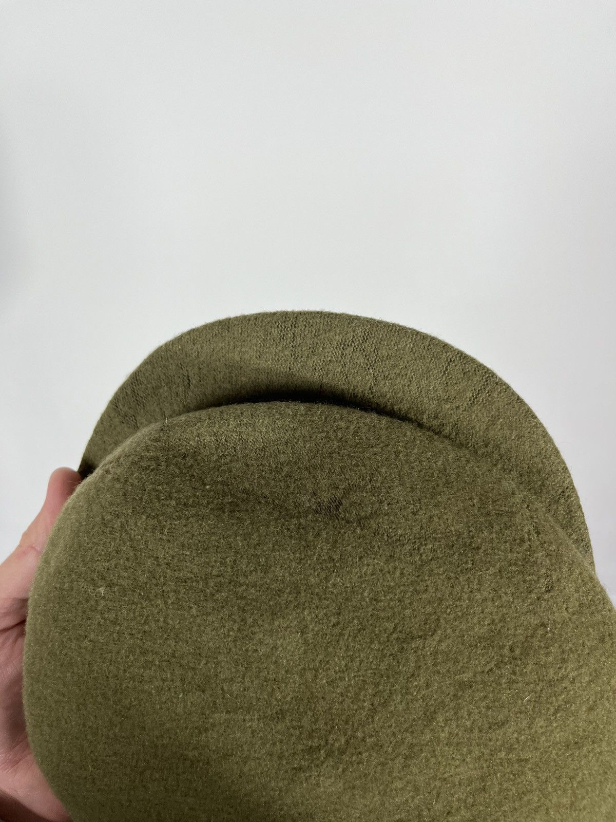 Kangol Kangol Wool Enfield Unisex Cap Olive Green Size M Men's Fit Size ONE SIZE - 9 Thumbnail
