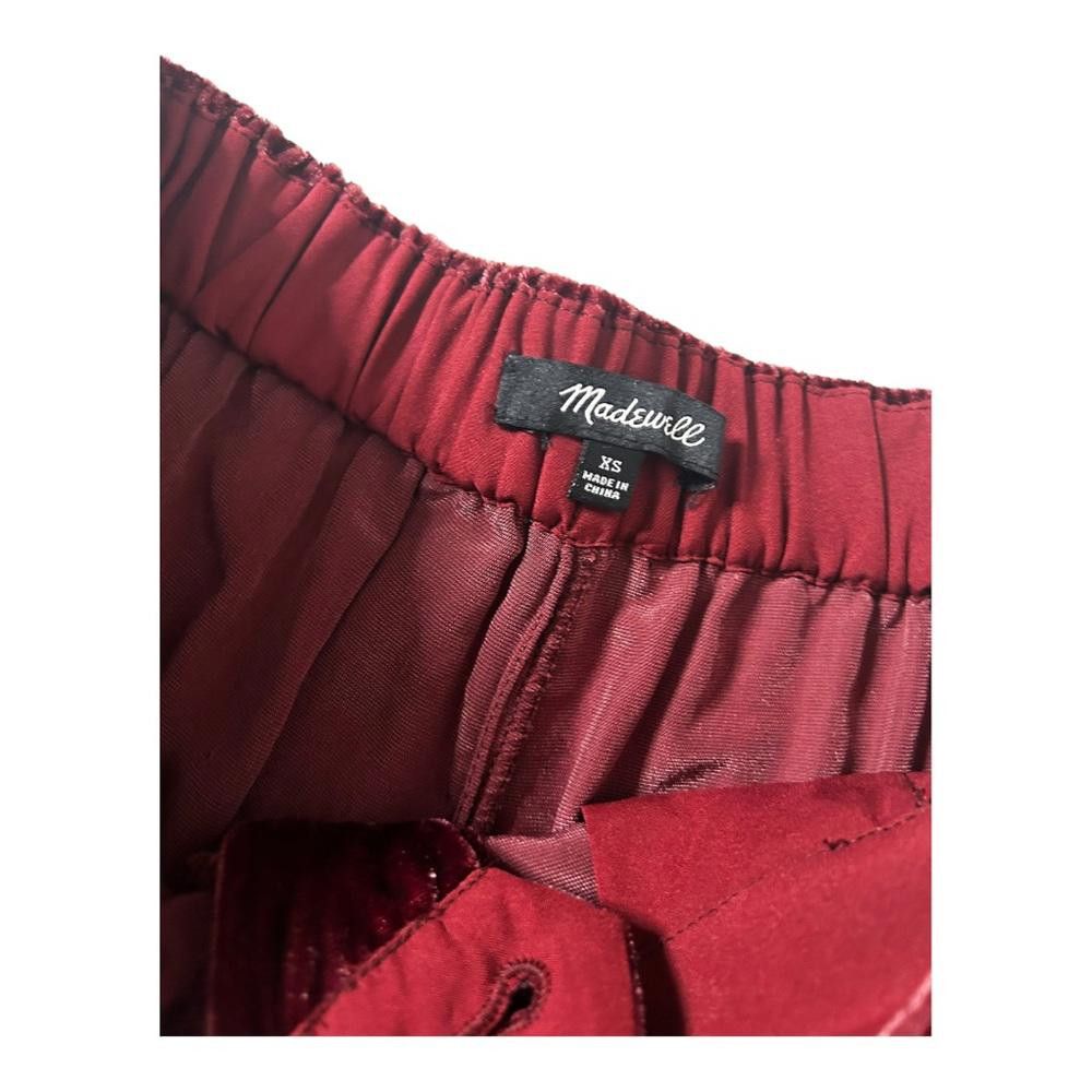 Madewell Madewell l Velvet Tapered Pleat Pull On Pants XS Size 26" / US 2 / IT 38 - 8 Thumbnail