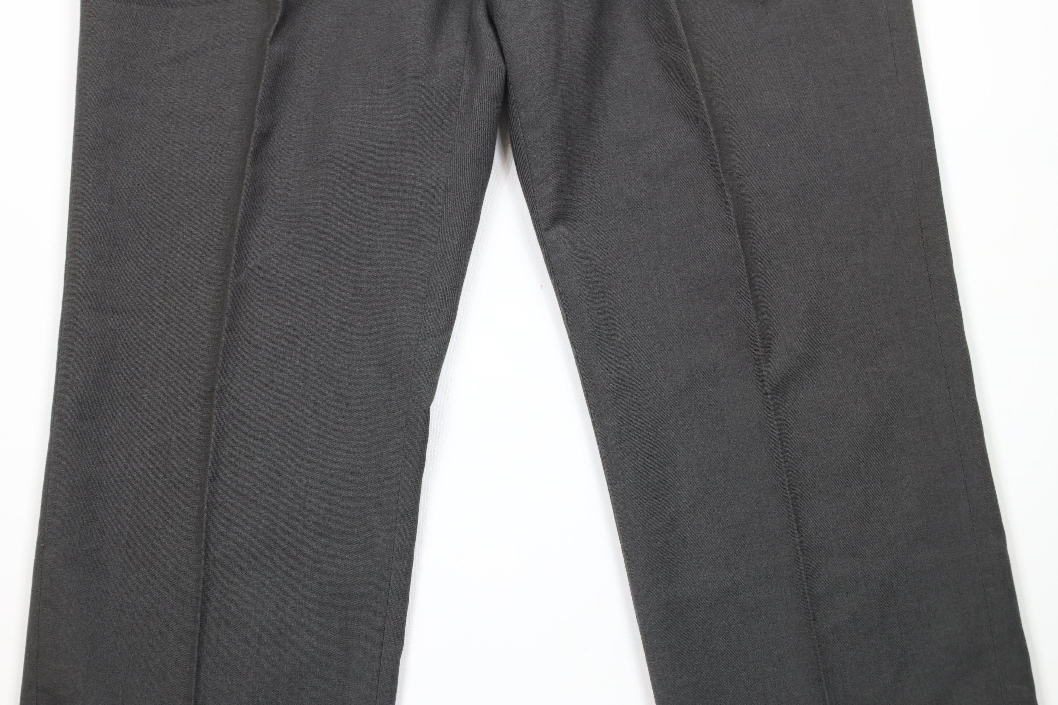 Vintage Vintage 90s Streetwear Wool Blend Wide Leg Chino Pants USA Size US 32 / EU 48 - 3 Thumbnail