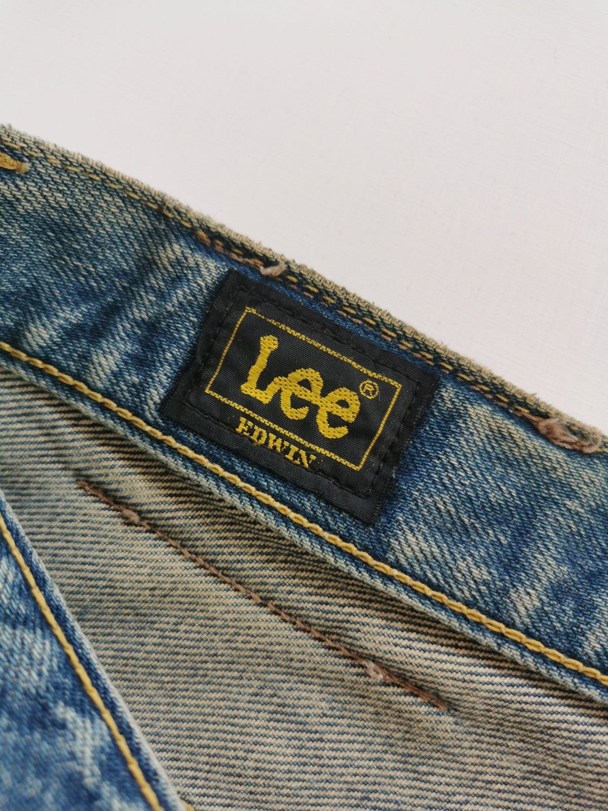 Lee Mudwash Vintage Lee Edwin Distressed Denim Jeans Size US 31 - 9 Thumbnail