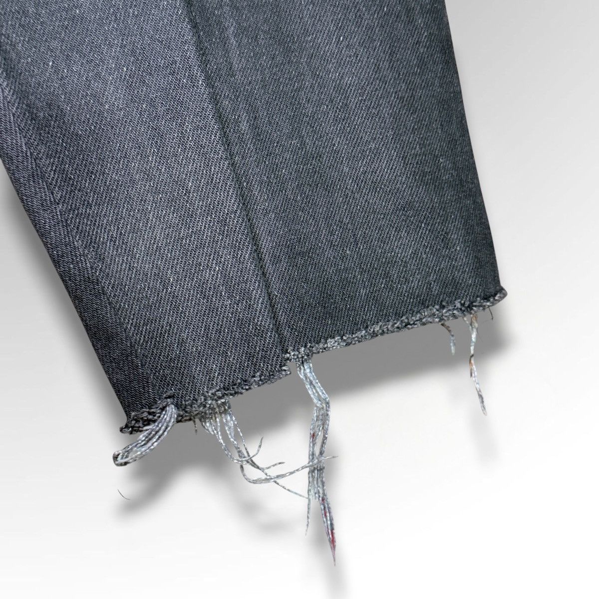 Levi's Levi’s 501 Cropped Faded Black Denim Jeans Size US 36 / EU 52 - 5 Thumbnail