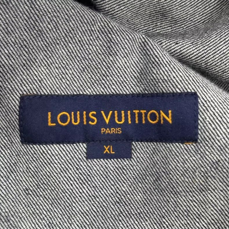 Louis Vuitton Louis Vuitton Short Sleeve Denim Shirt -2505 Size US XL / EU 56 / 4 - 5 Thumbnail