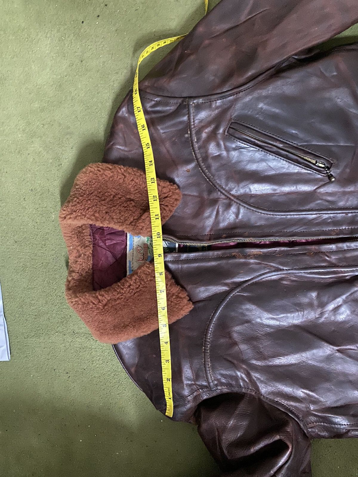 Aero Leathers 🔥Vintage Aero Leather halfbelt highwayman jacket Size US S / EU 44-46 / 1 - 17 Thumbnail